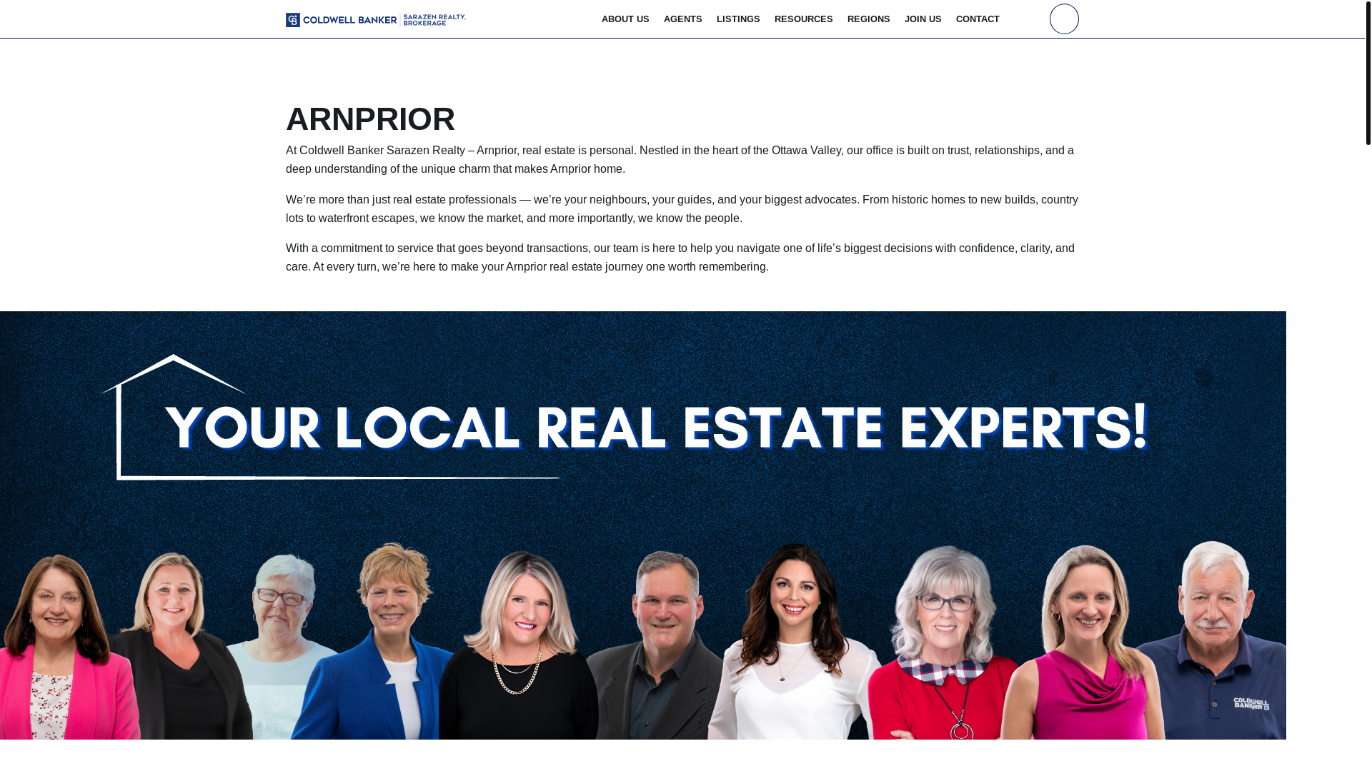 website screenshot of https://cbarnprior.ca/