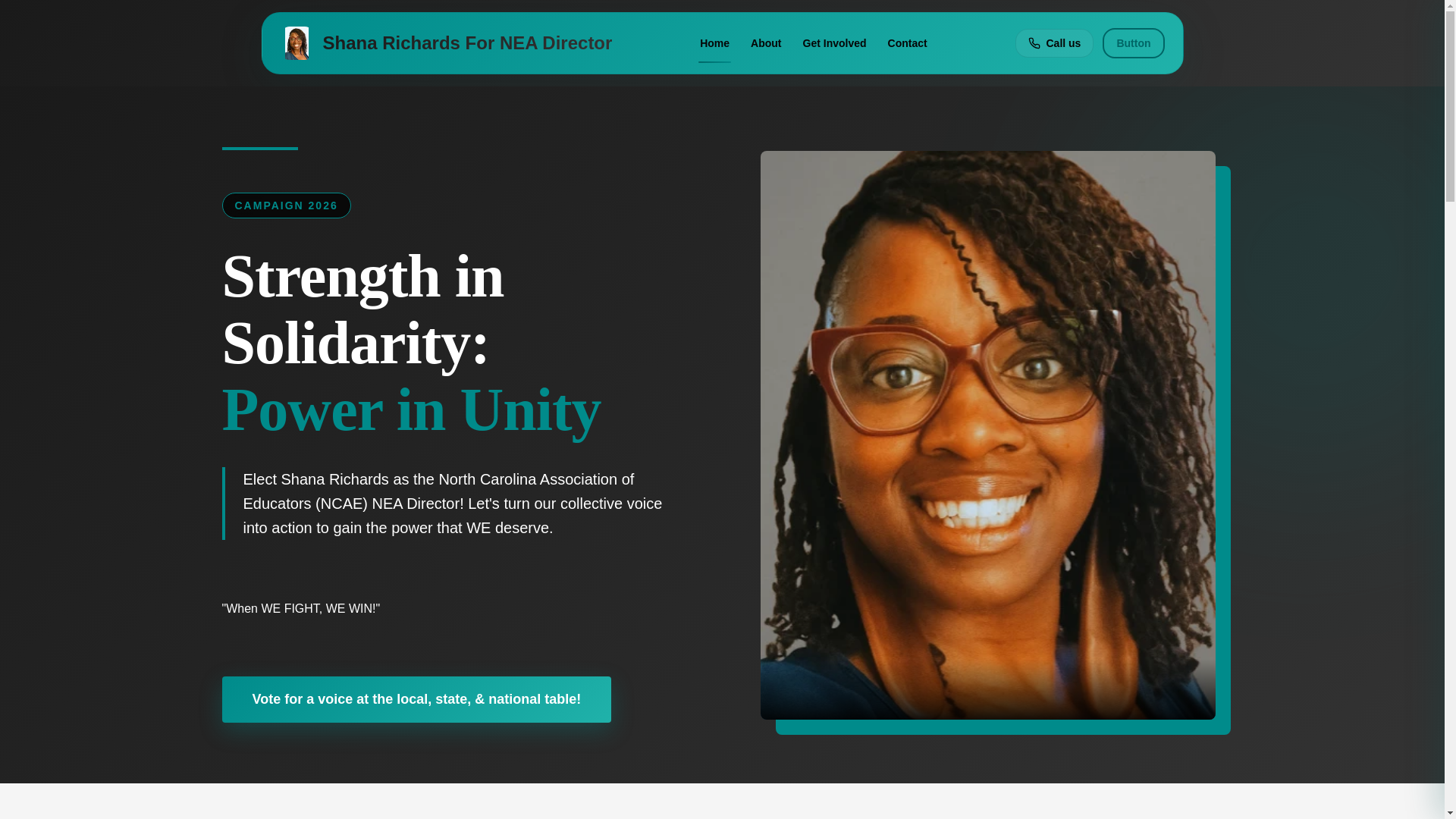 website screenshot of https://shanarichards.com/