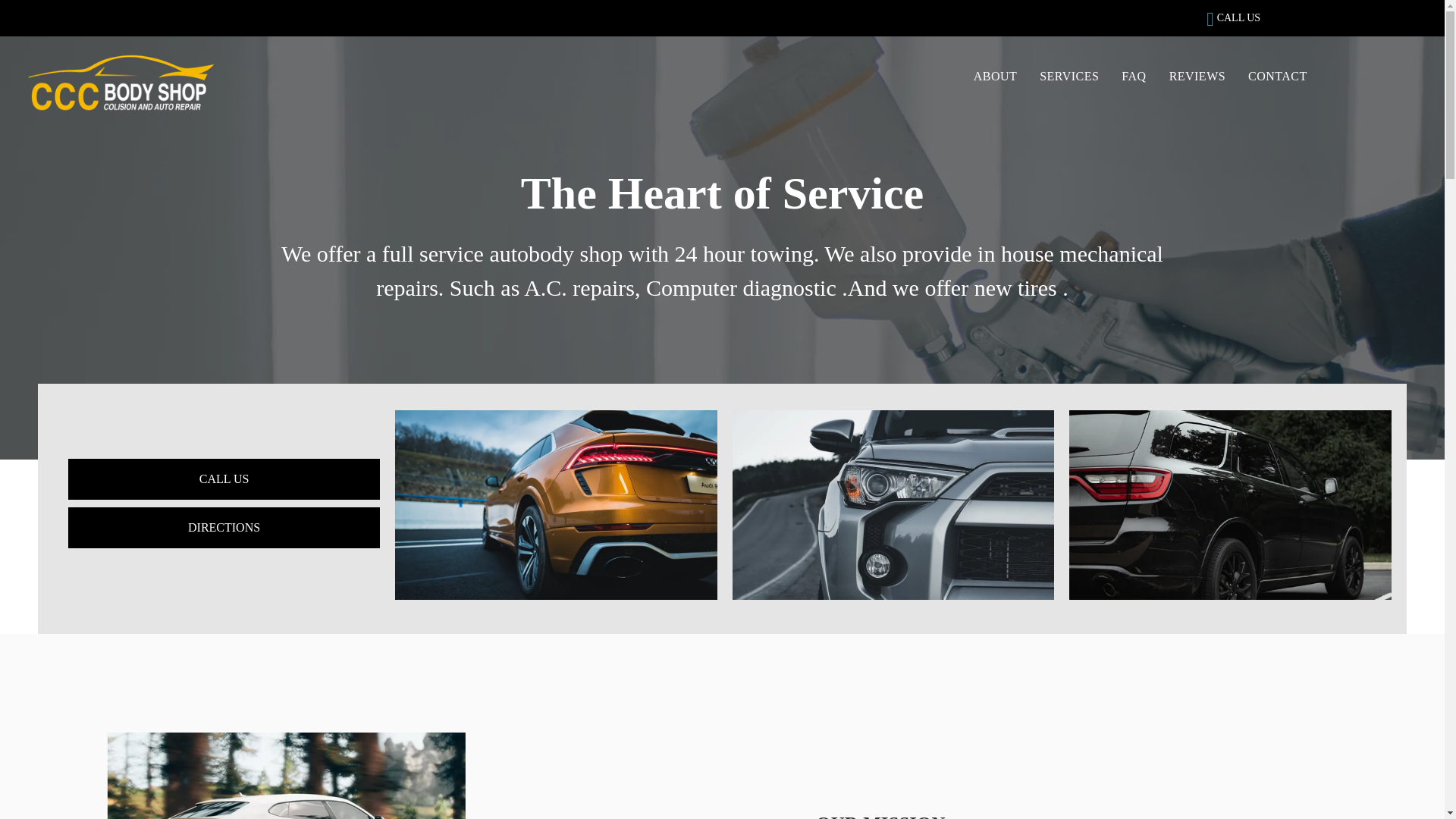 website screenshot of https://griffinautobodywesttn.com/