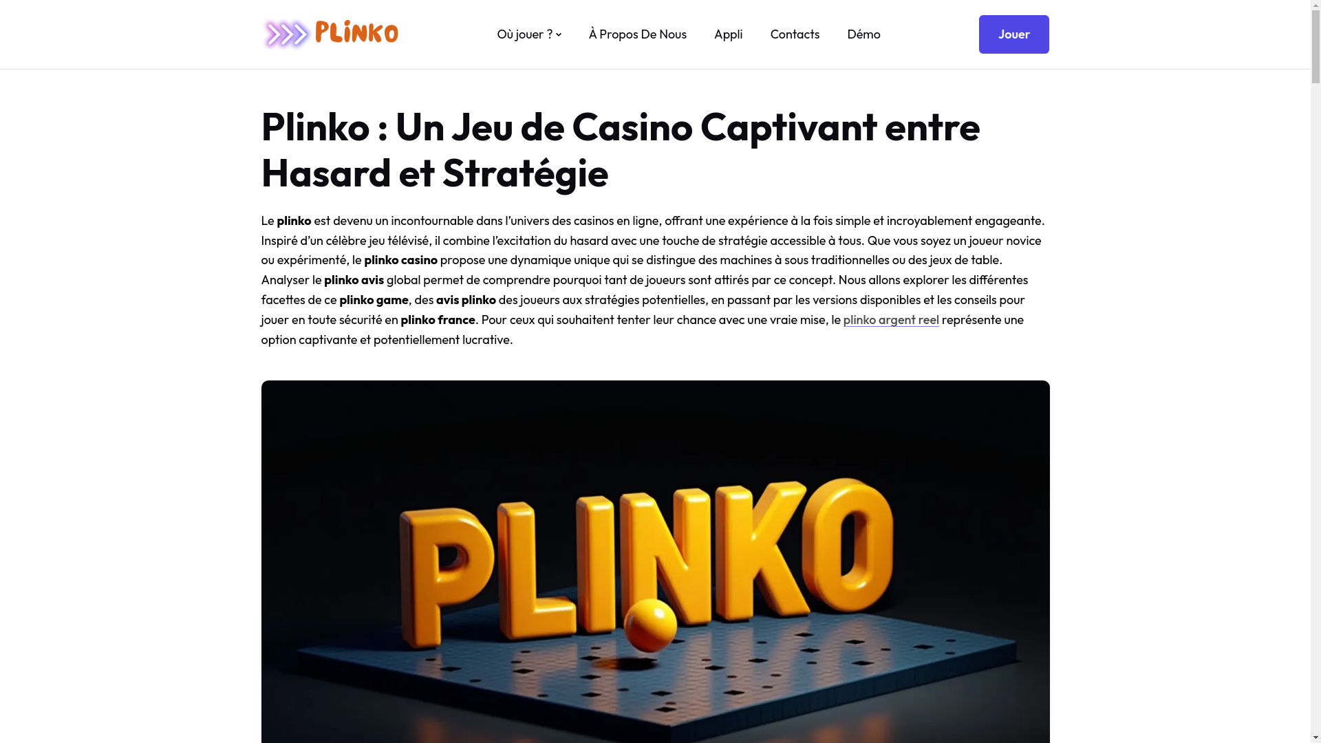 website screenshot of https://plinkoargentreel-net.pages.dev/