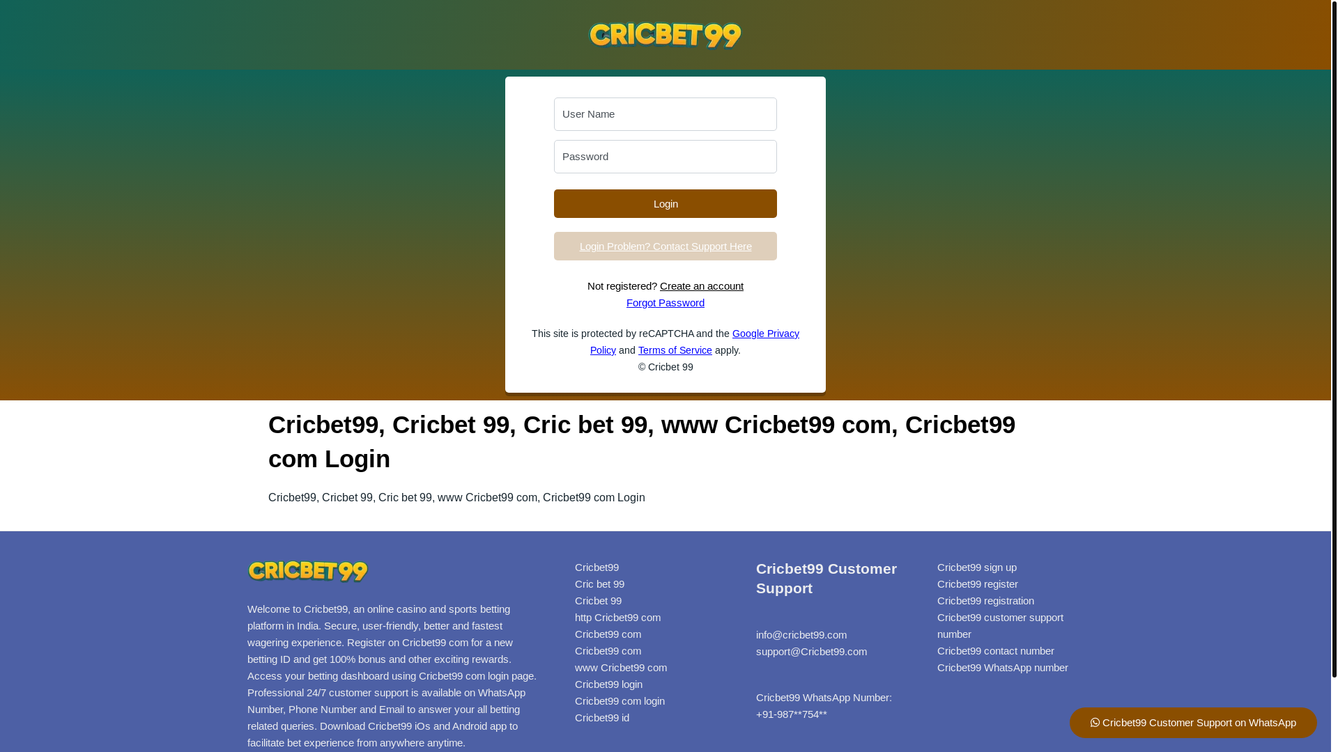 website screenshot of https://cricbet99green.green/