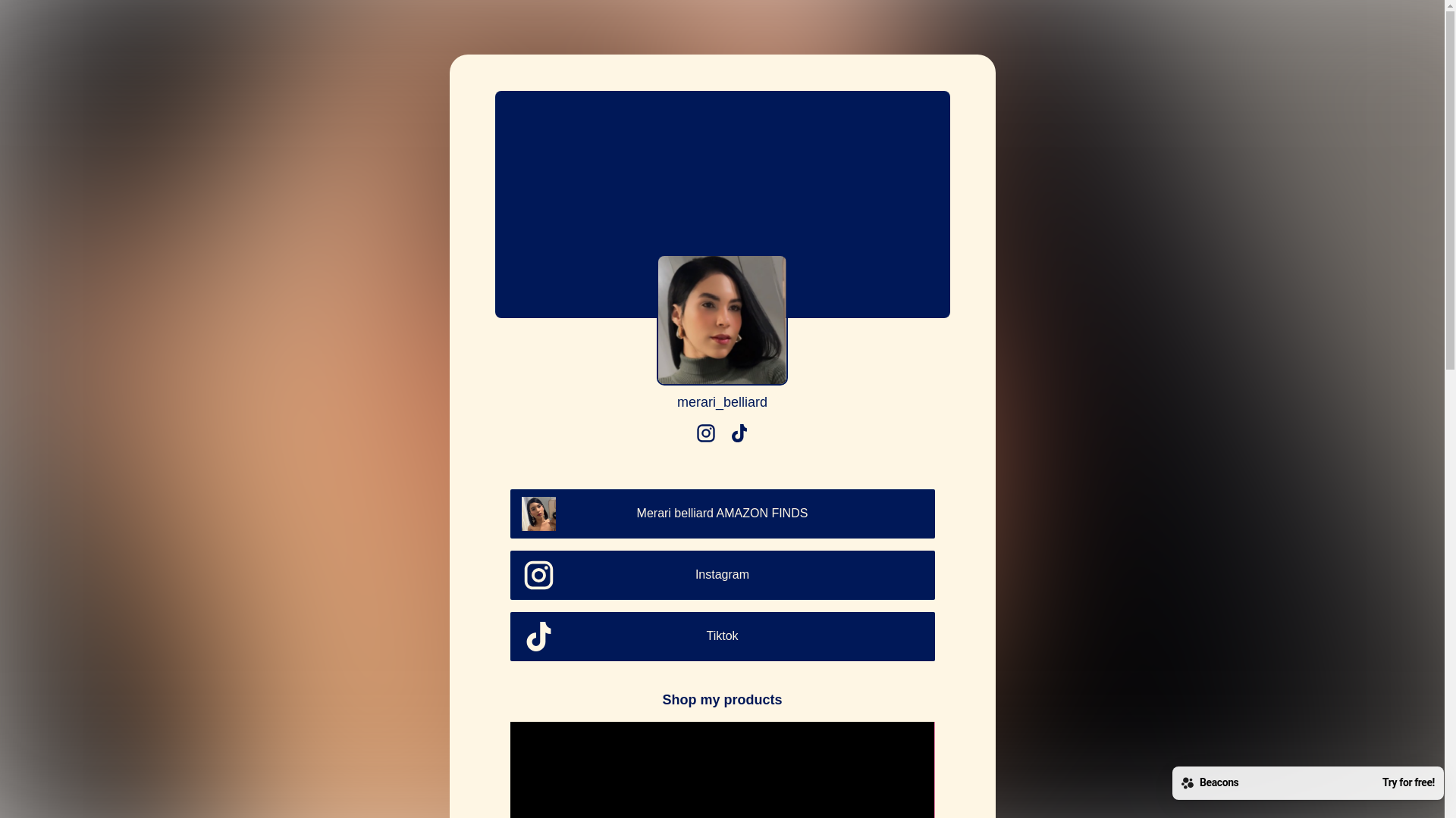 website screenshot of https://meraribelliard.store/