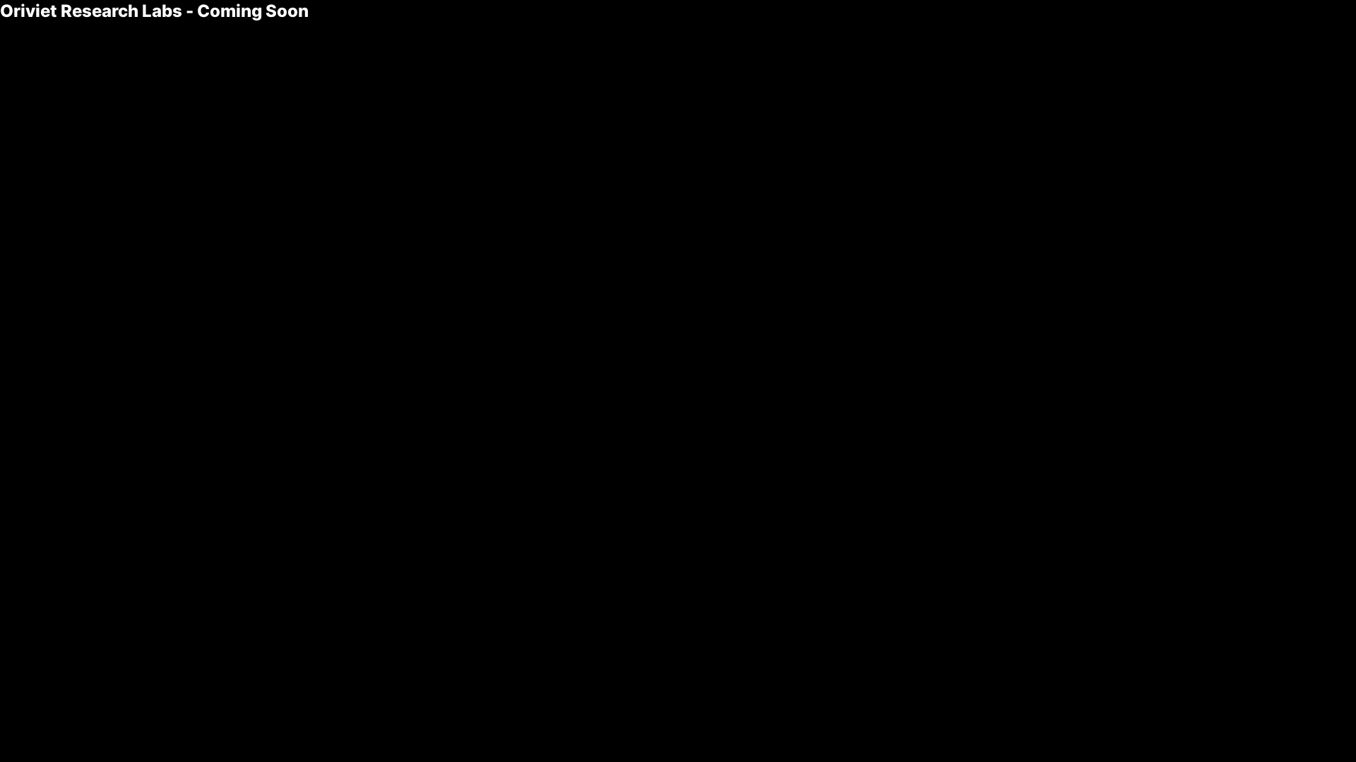website screenshot of https://oriviet-research-labs.pages.dev/