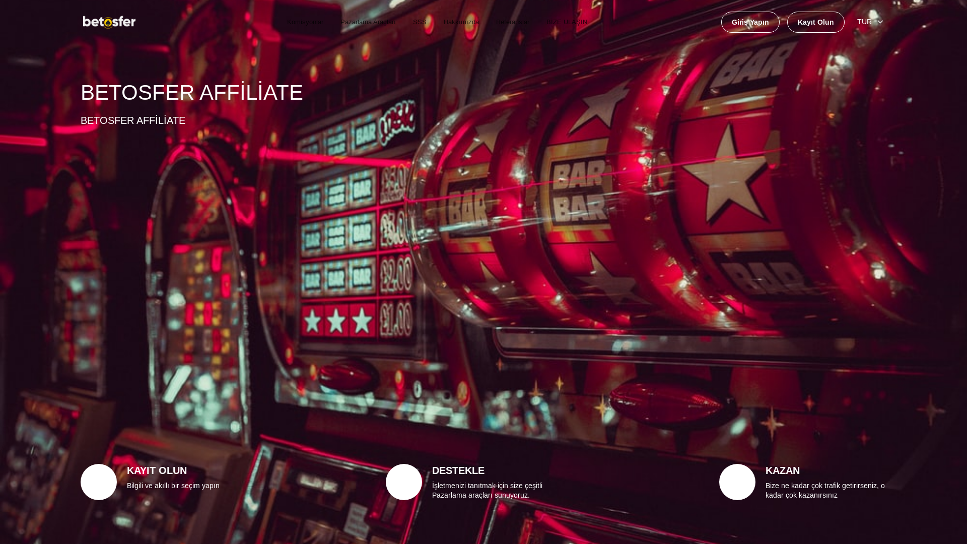 website screenshot of https://betosferortak.com/