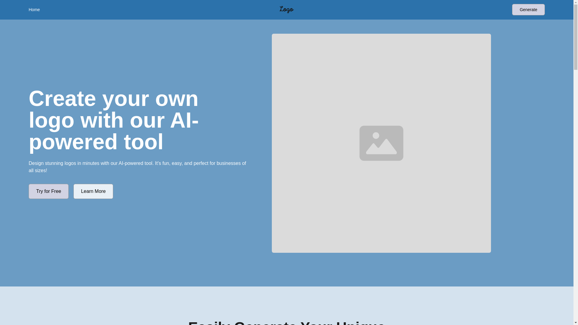 website screenshot of https://staging-logonest-ai.pages.dev/