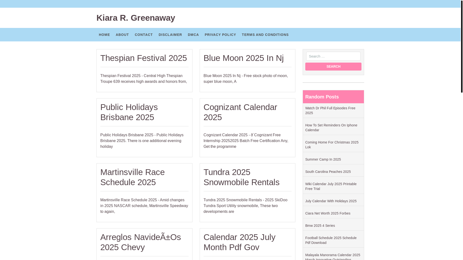 website screenshot of https://kiarargreenaway.pages.dev/