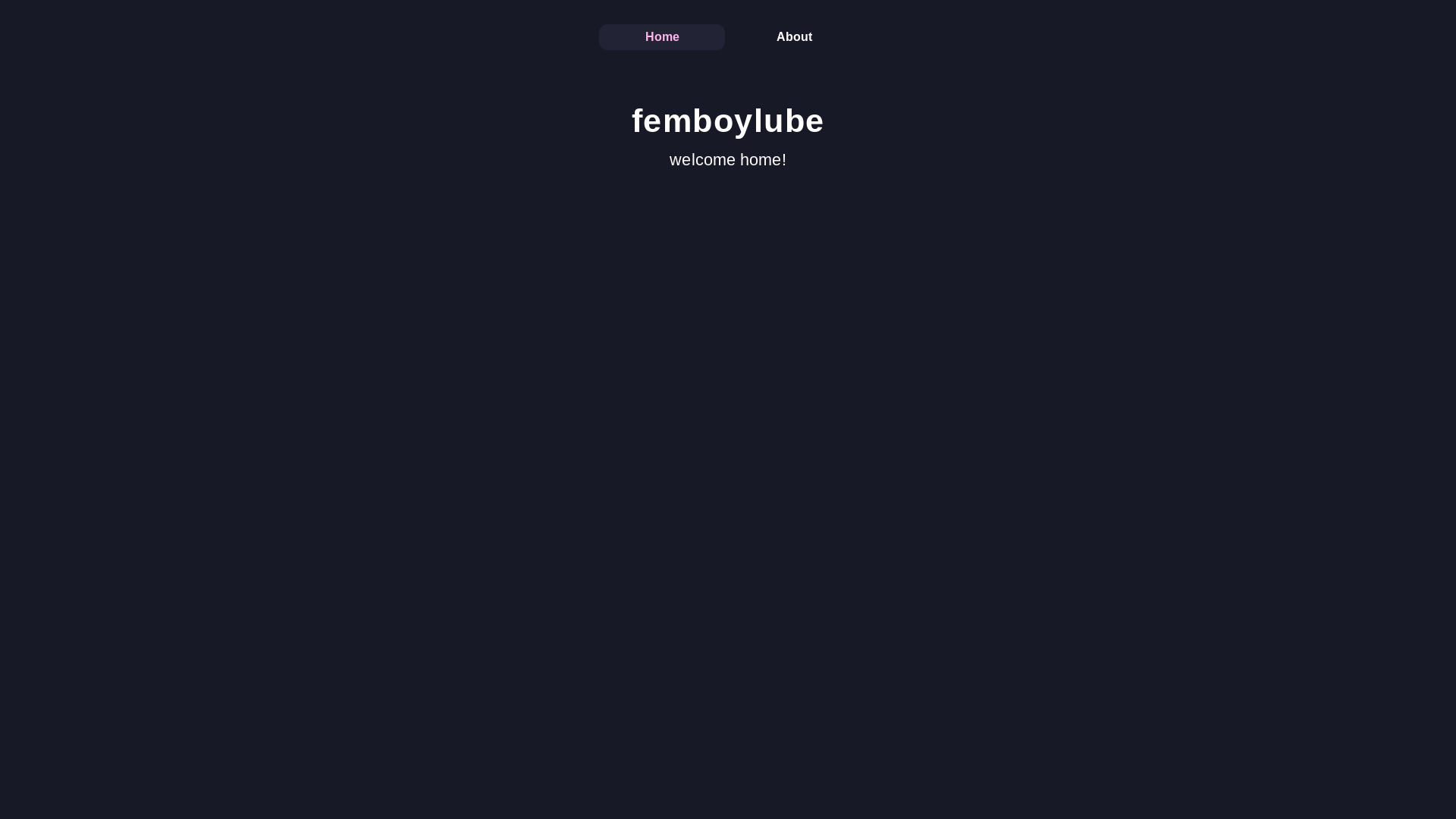 website screenshot of https://femboylu.pages.dev/