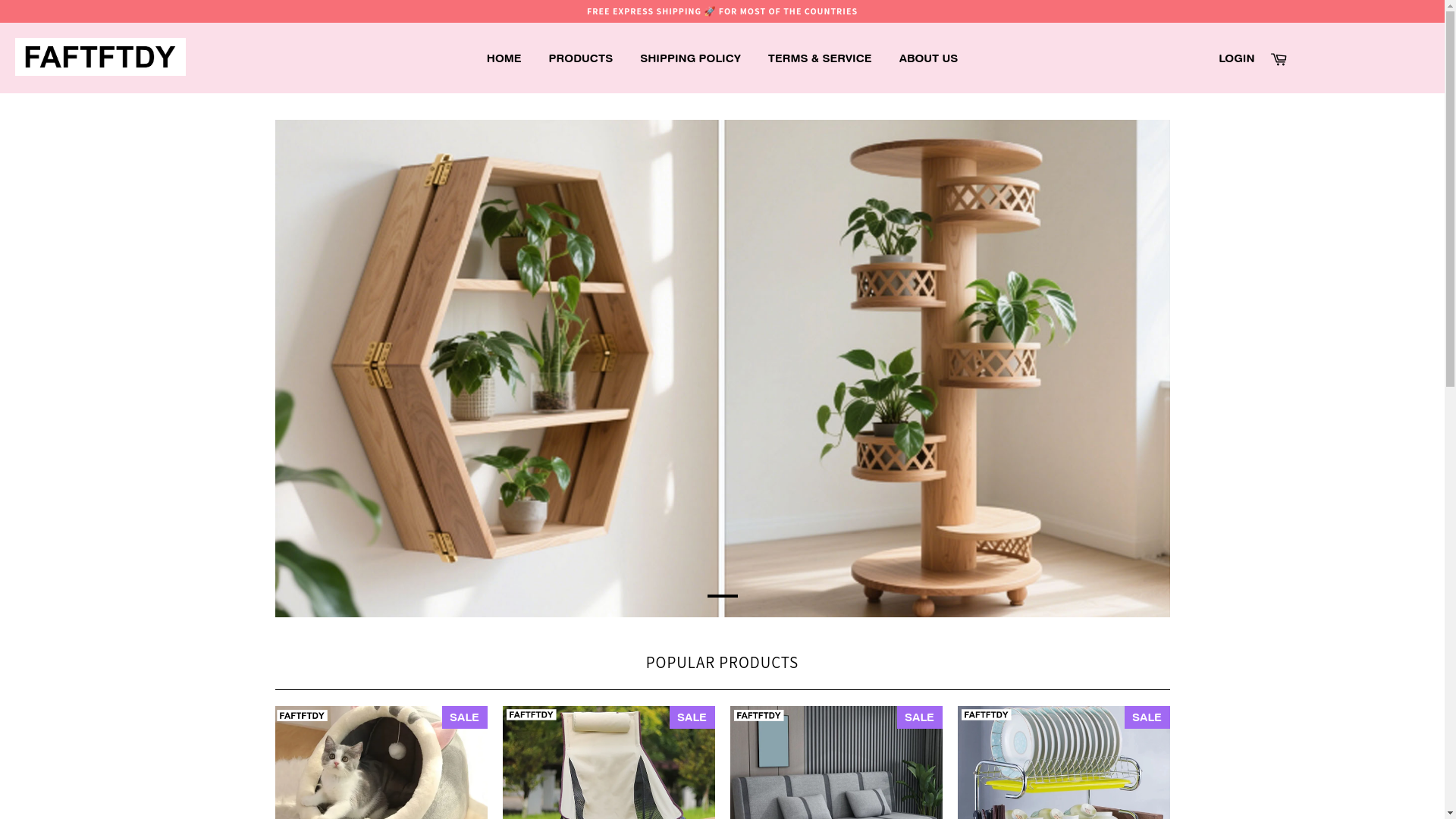 website screenshot of https://faftftdy.xyz/