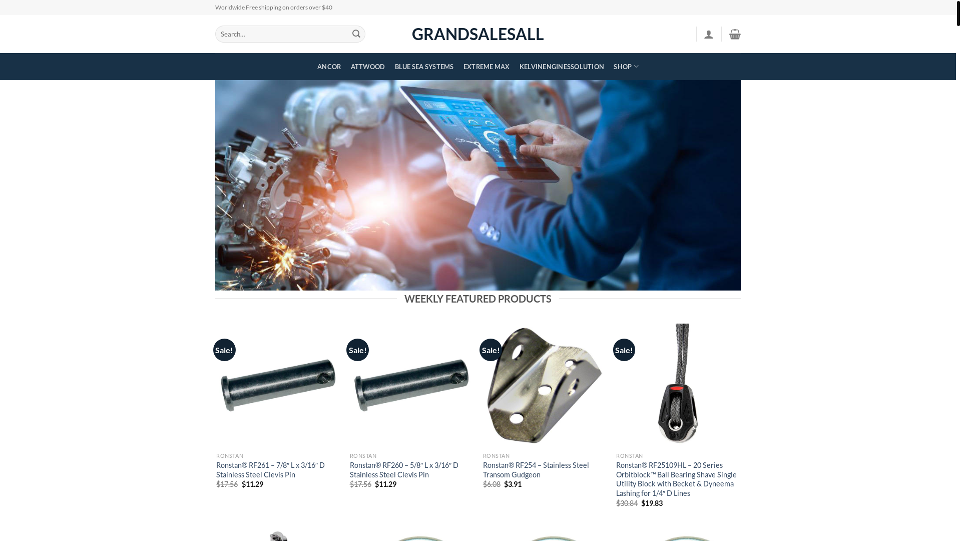 website screenshot of http://grandsalesall.com/