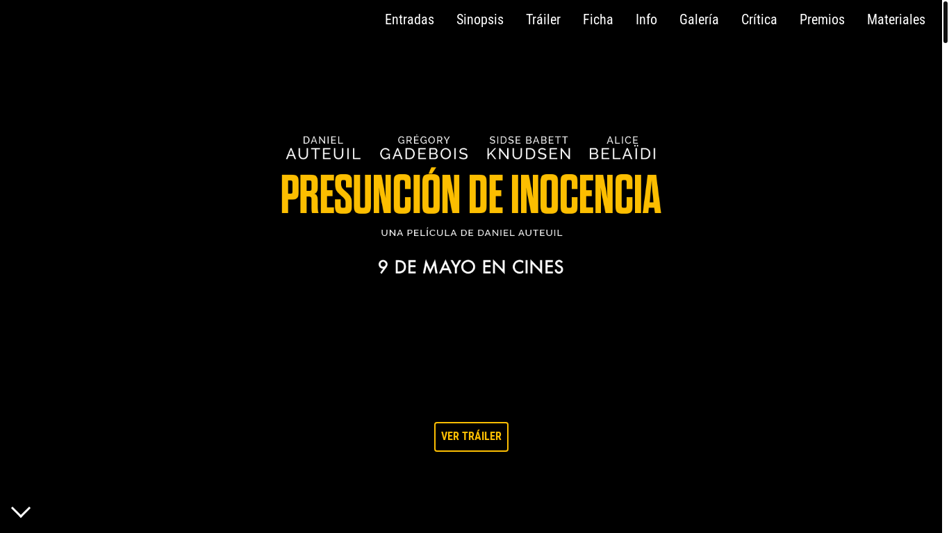 website screenshot of https://presuncion-de-inocencia-landing.pages.dev/