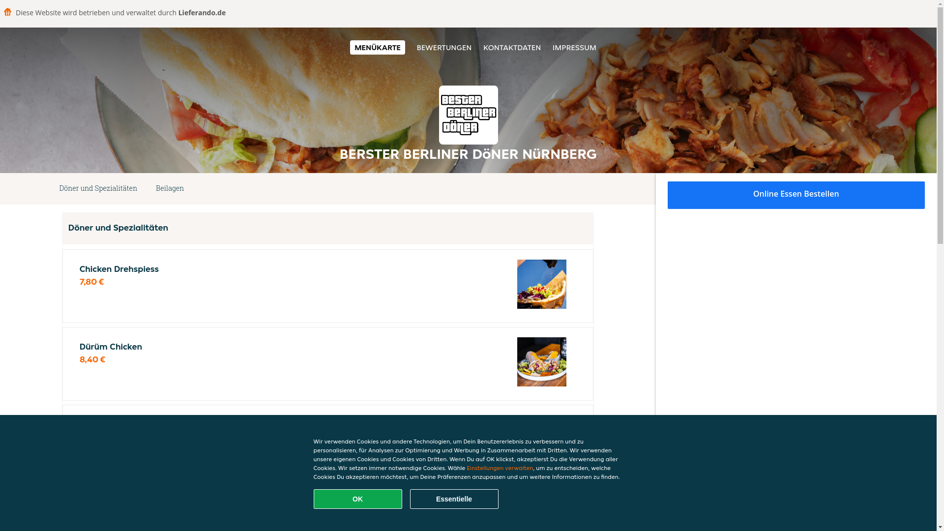 website screenshot of https://bersterberlinerdoner-nurnberg.de/