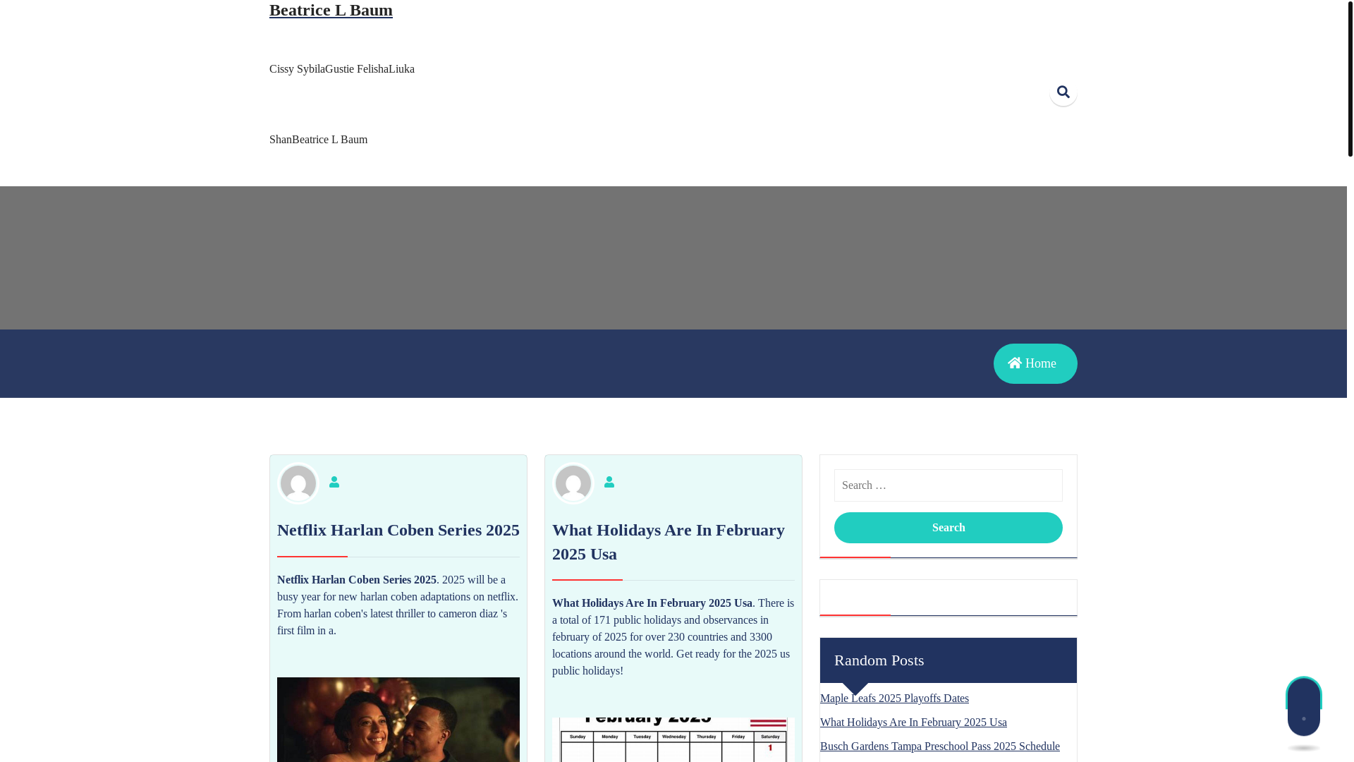 website screenshot of https://beatricelbaumc.pages.dev/