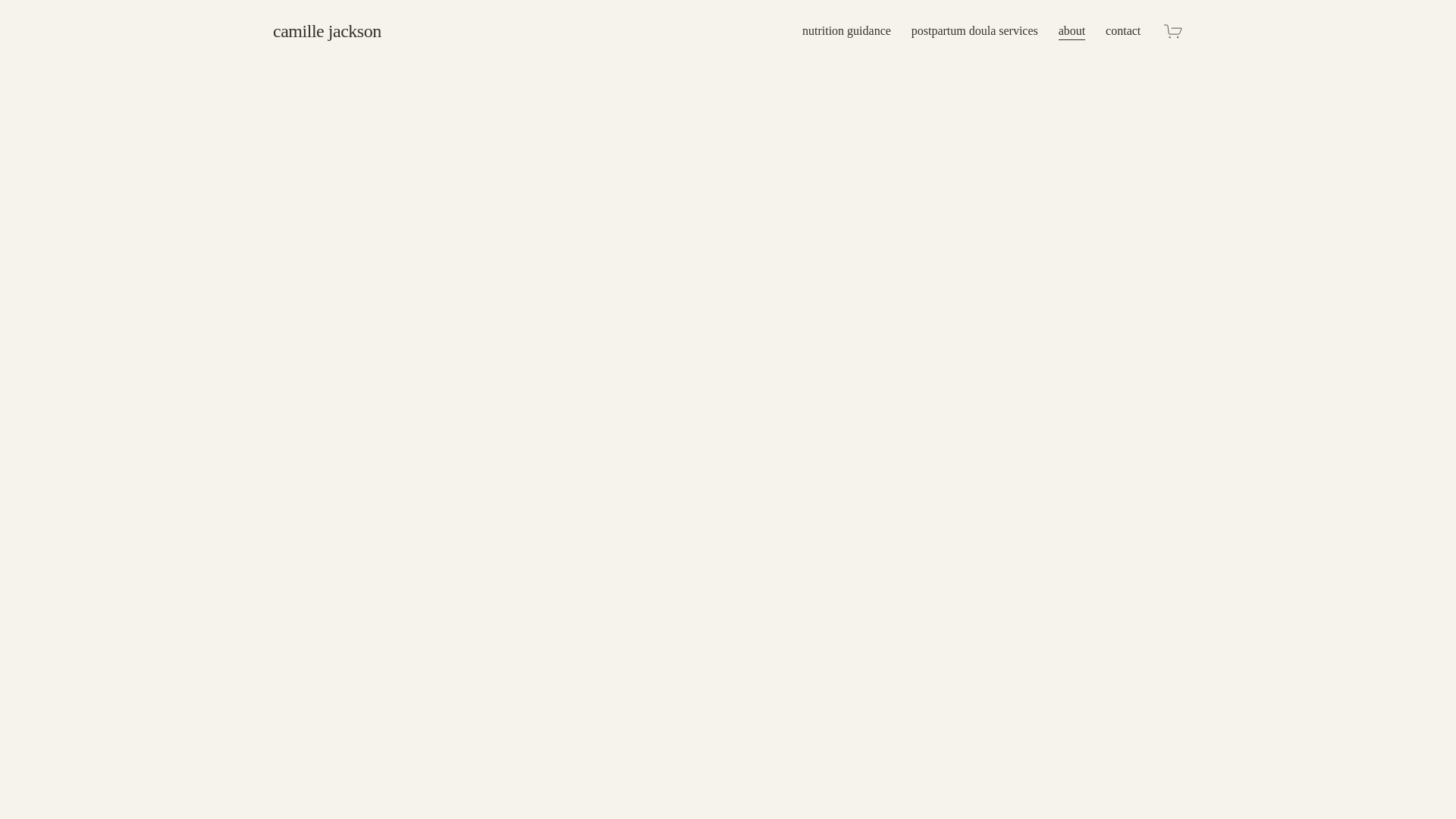 website screenshot of https://theembodiedfeast.com/