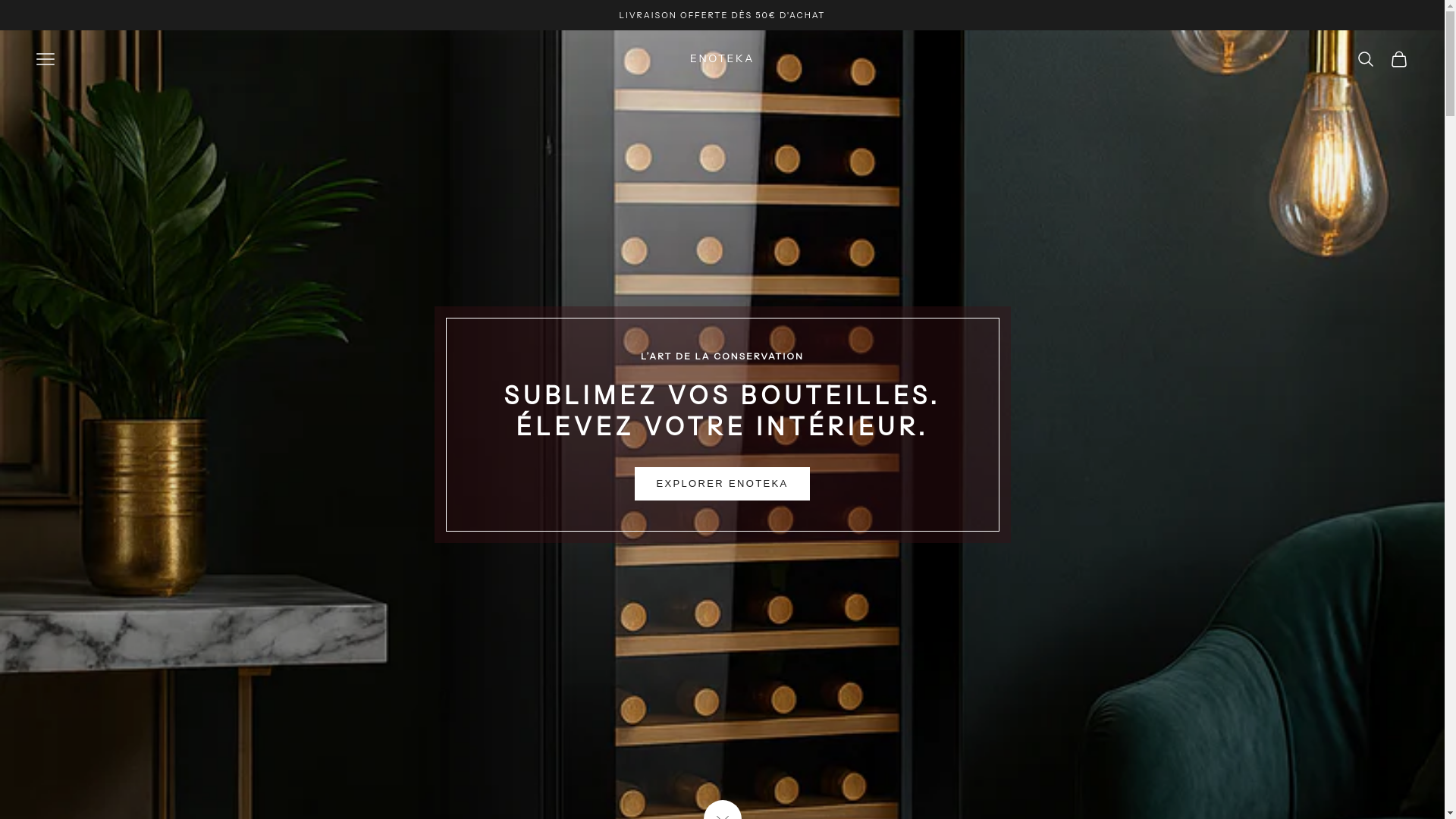 website screenshot of https://enoteka.fr/
