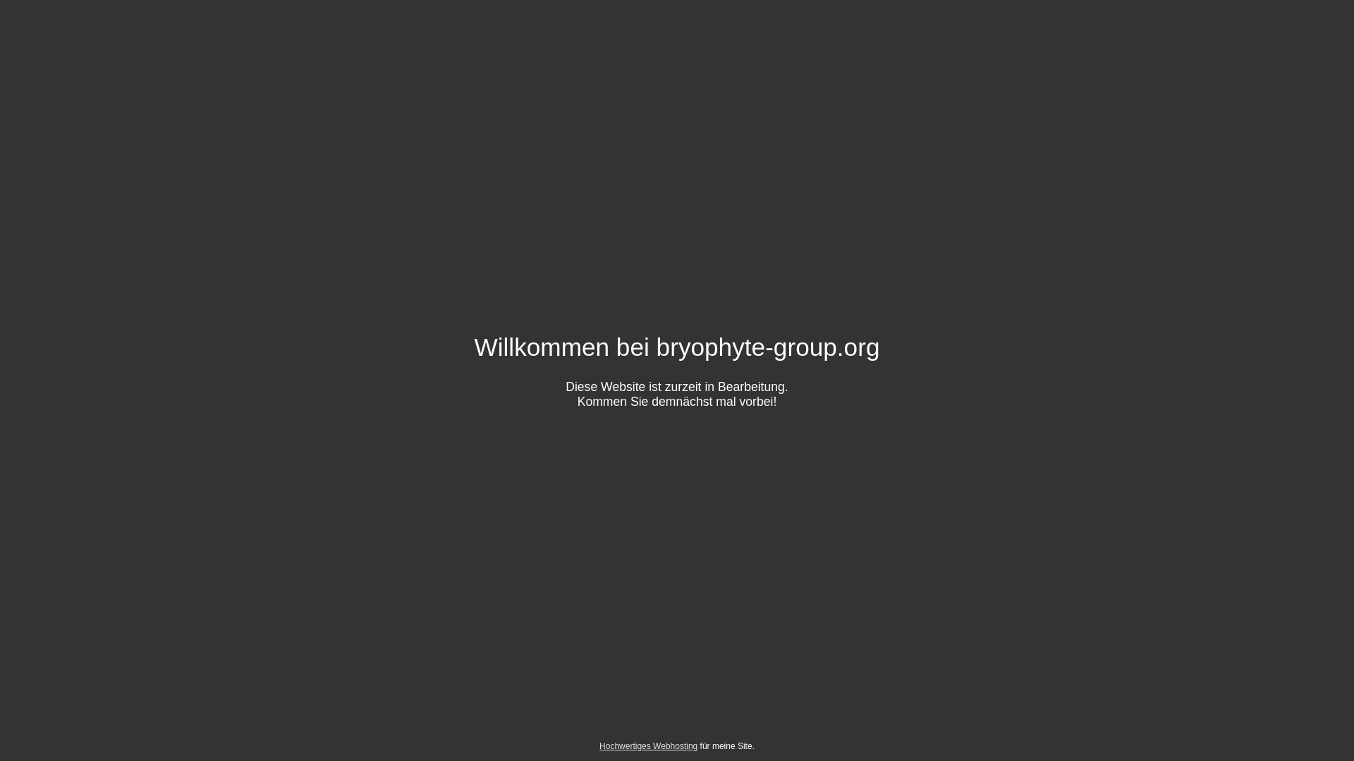 website screenshot of https://bryophyte-group.org/