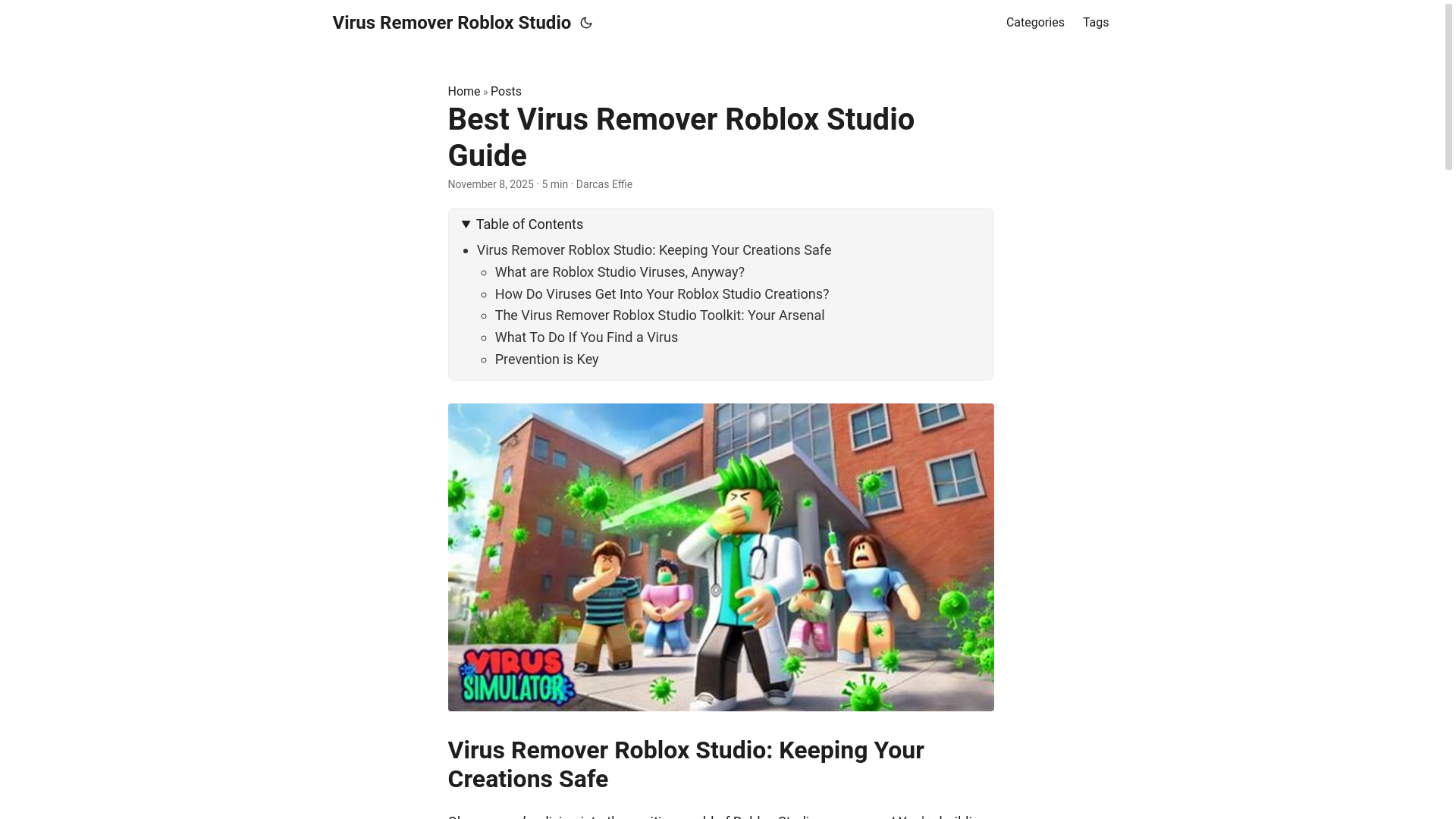 website screenshot of https://virus-remover-roblox-studio.pages.dev/