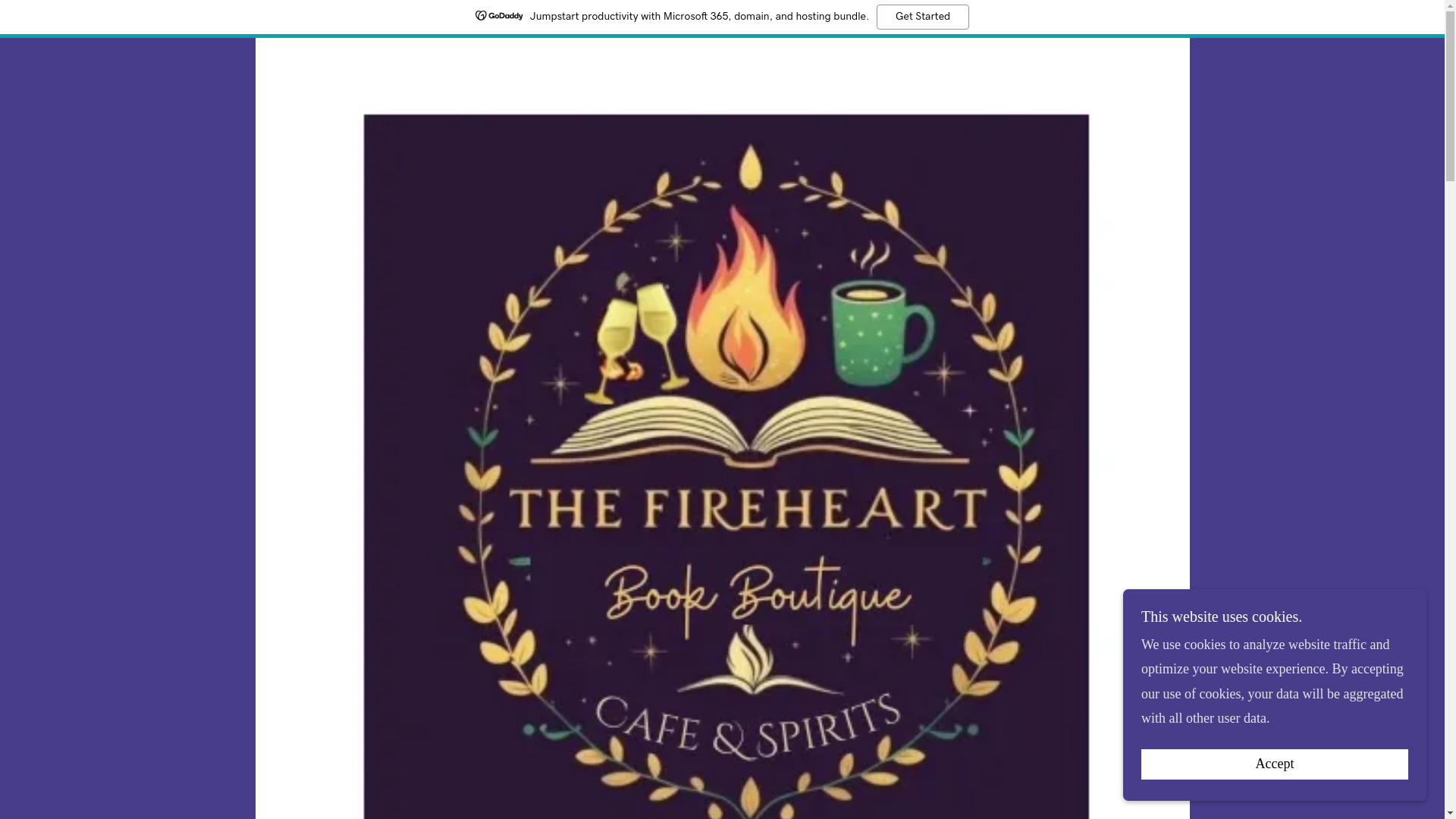 website screenshot of https://fireheartva.com/