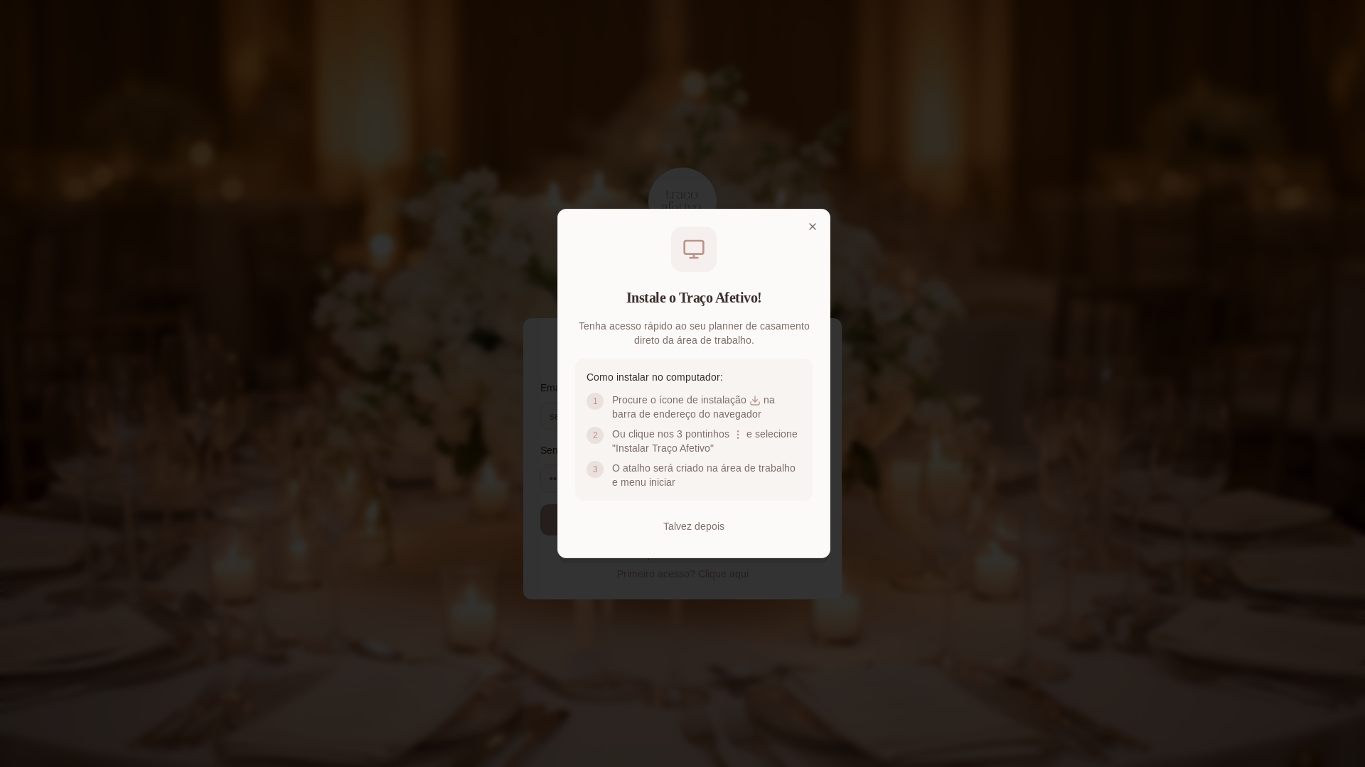 website screenshot of https://aplicativotracoafetivo.com.br/