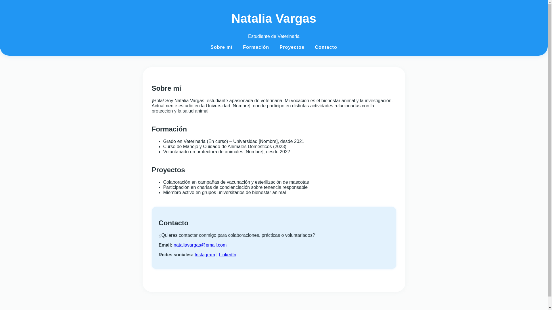 website screenshot of https://nataliavargas.es/