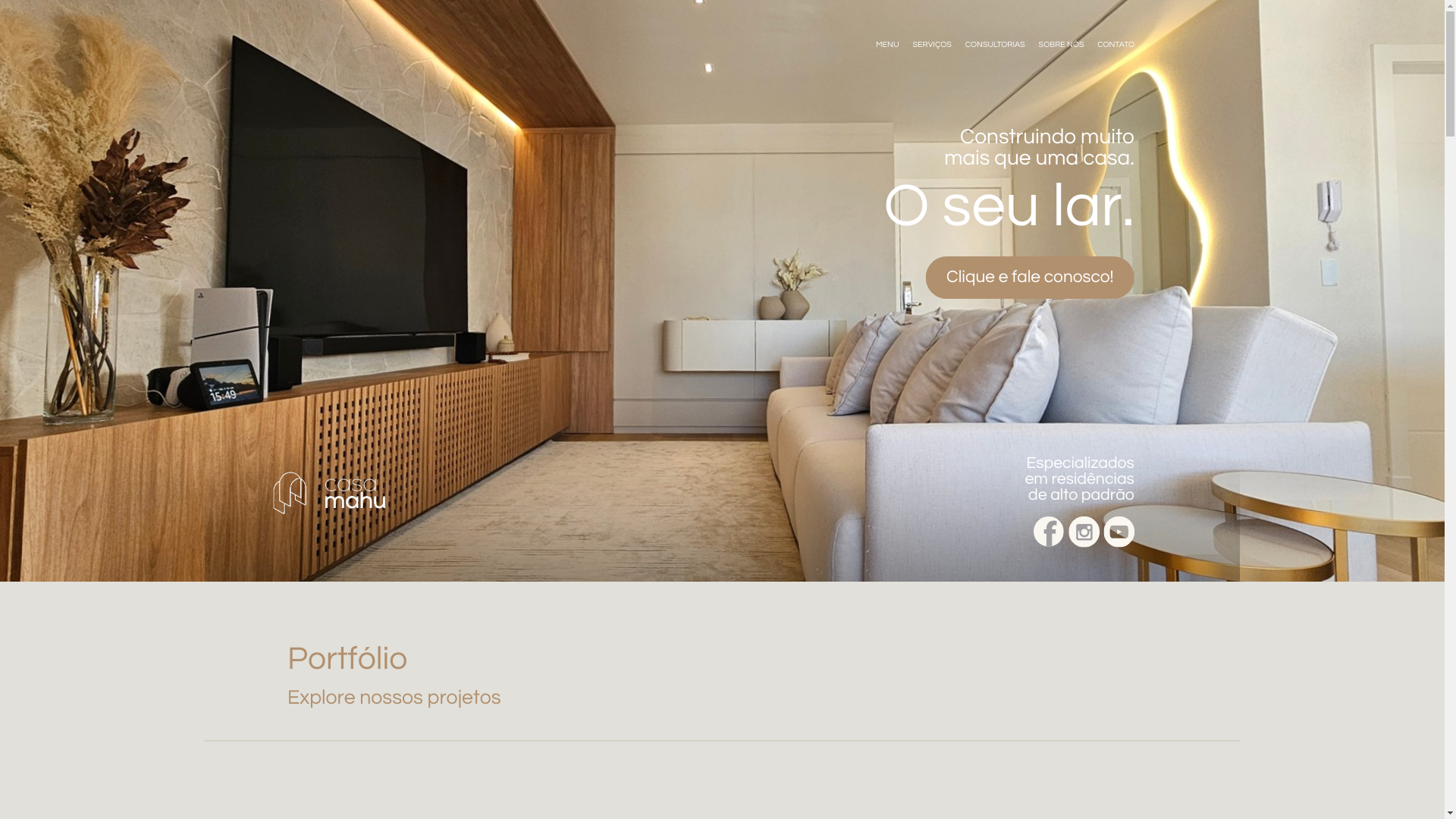 website screenshot of https://casamahu.com/