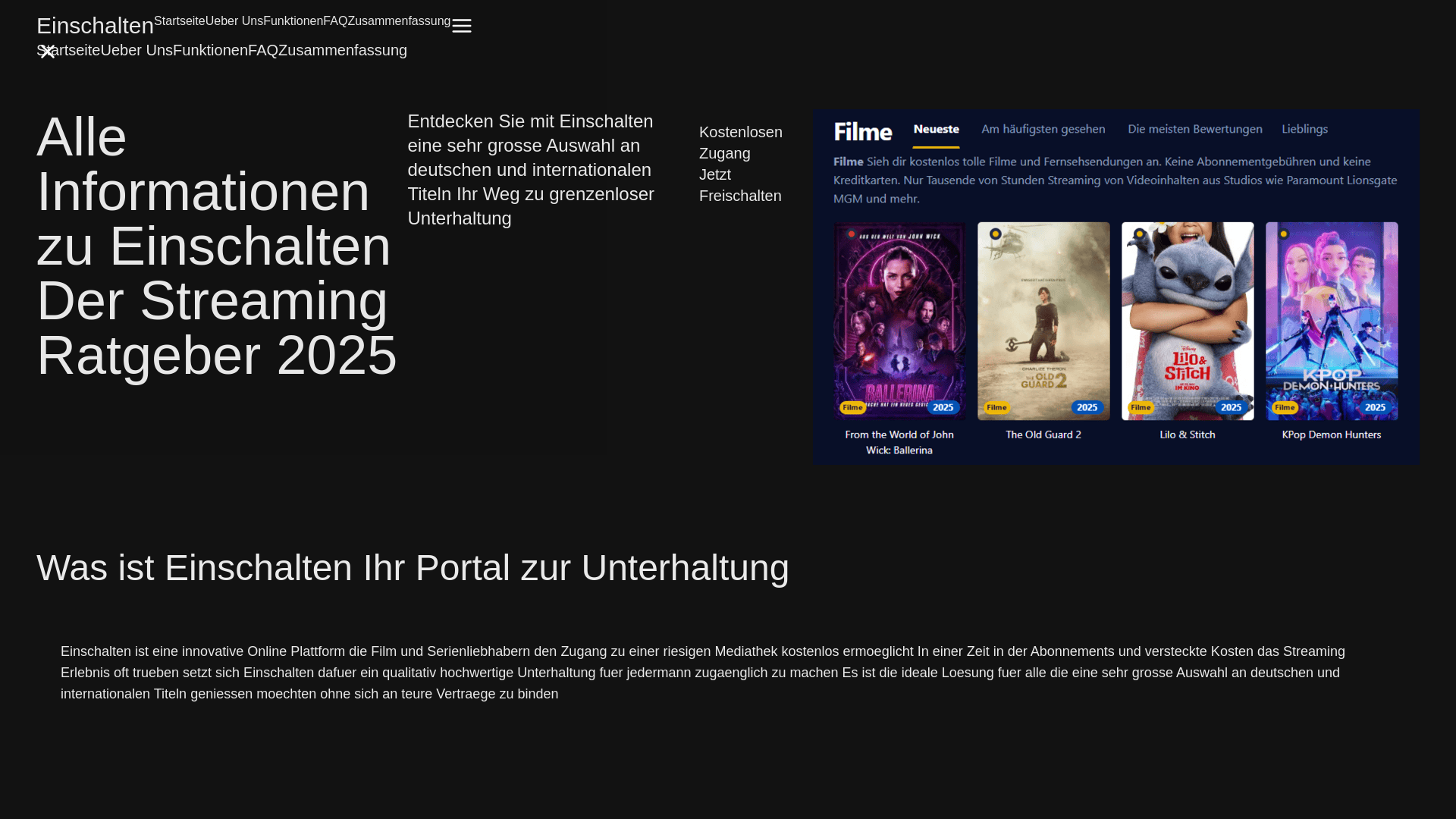 website screenshot of https://einschalten-k4ui.pages.dev/