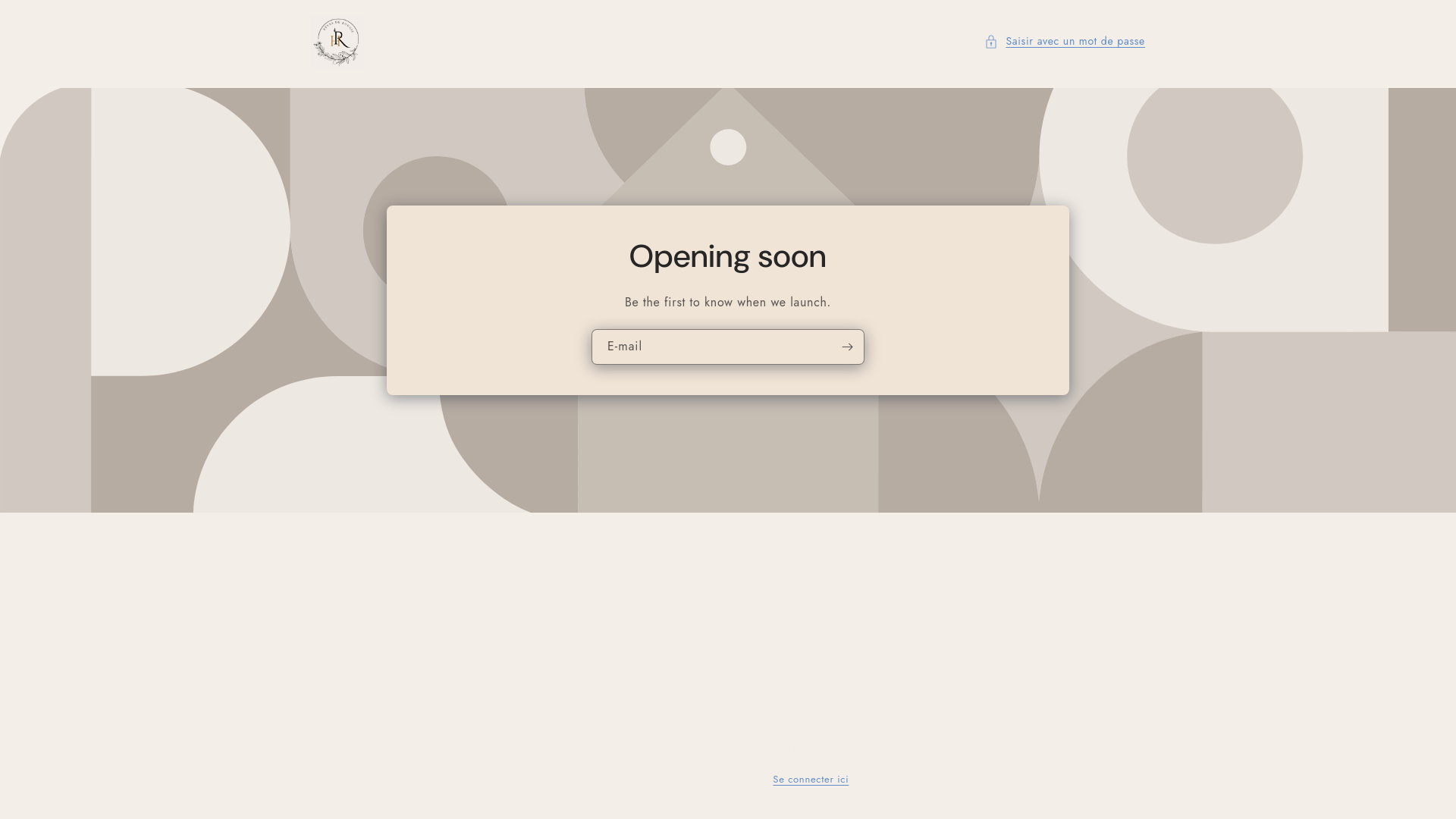 website screenshot of https://lumiereatelier.fr/