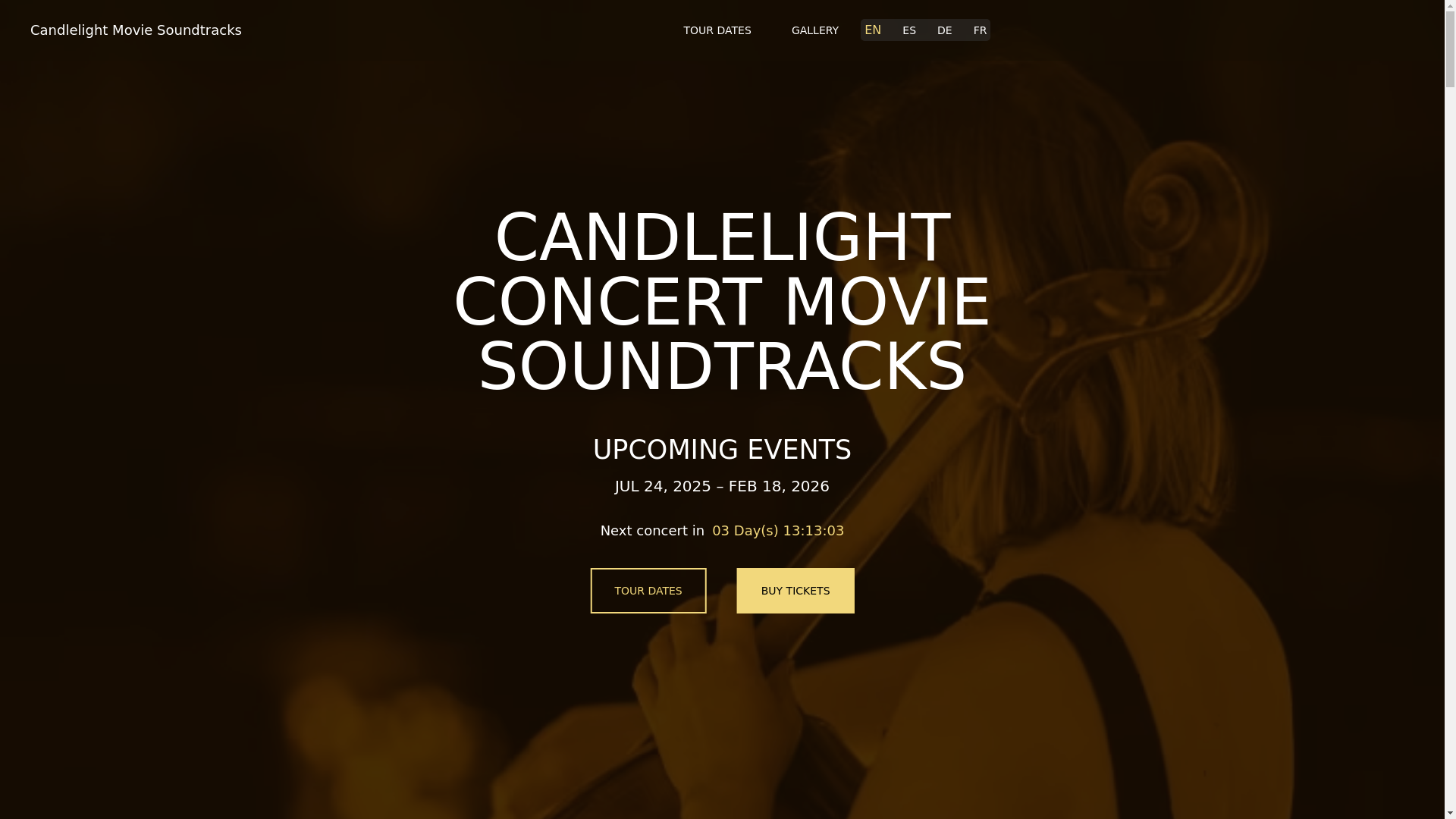 website screenshot of https://candlelightmoviesoundtracks-com-github-io.pages.dev/