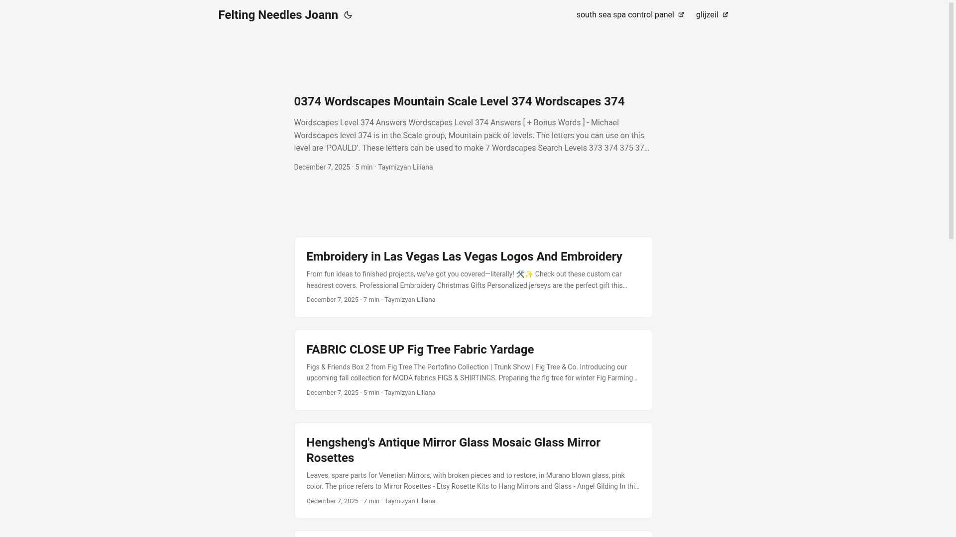 website screenshot of https://feltingneedlesjoann.pages.dev/