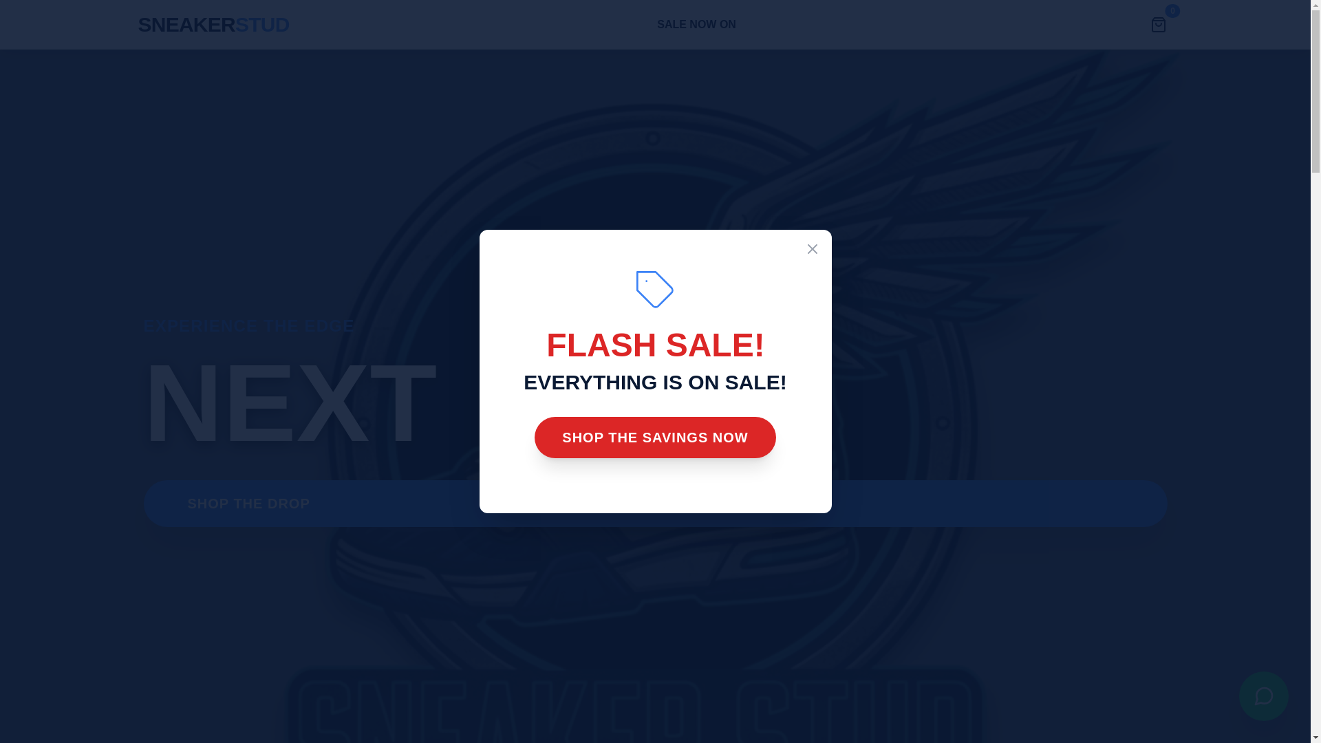 website screenshot of https://sneakerstud.co.za/