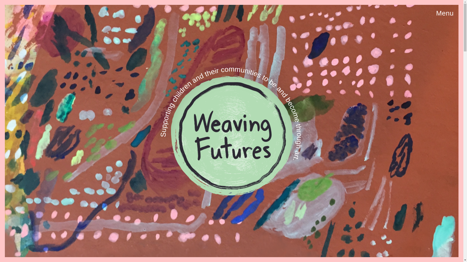 website screenshot of https://weavingfutures.online/