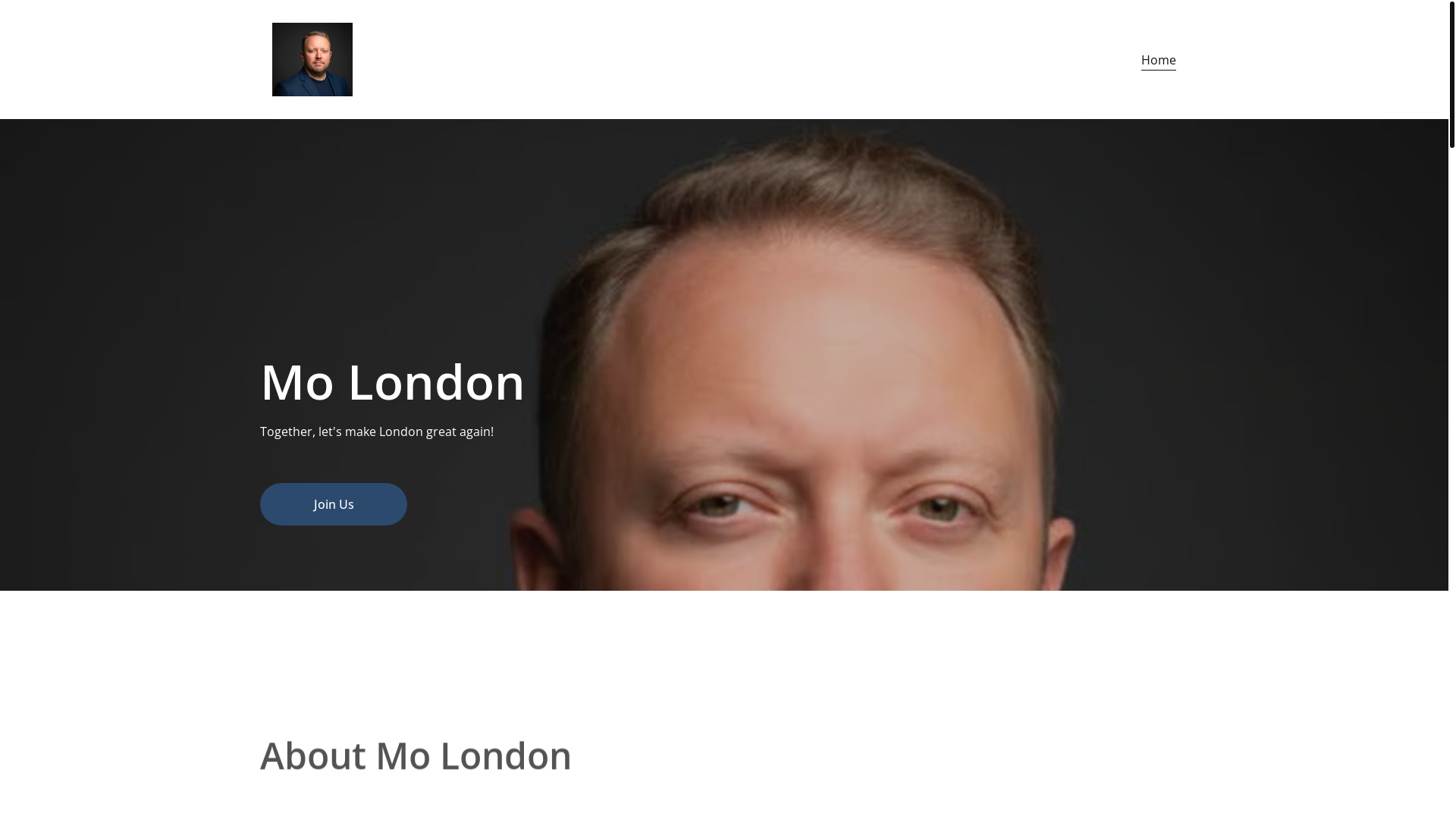 website screenshot of https://mohamed.london/