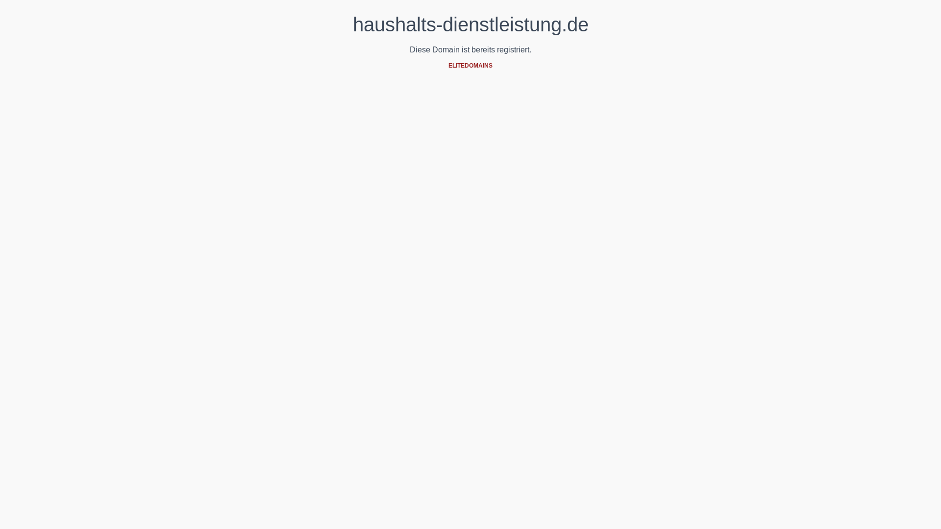 website screenshot of https://haushalts-dienstleistung.de/