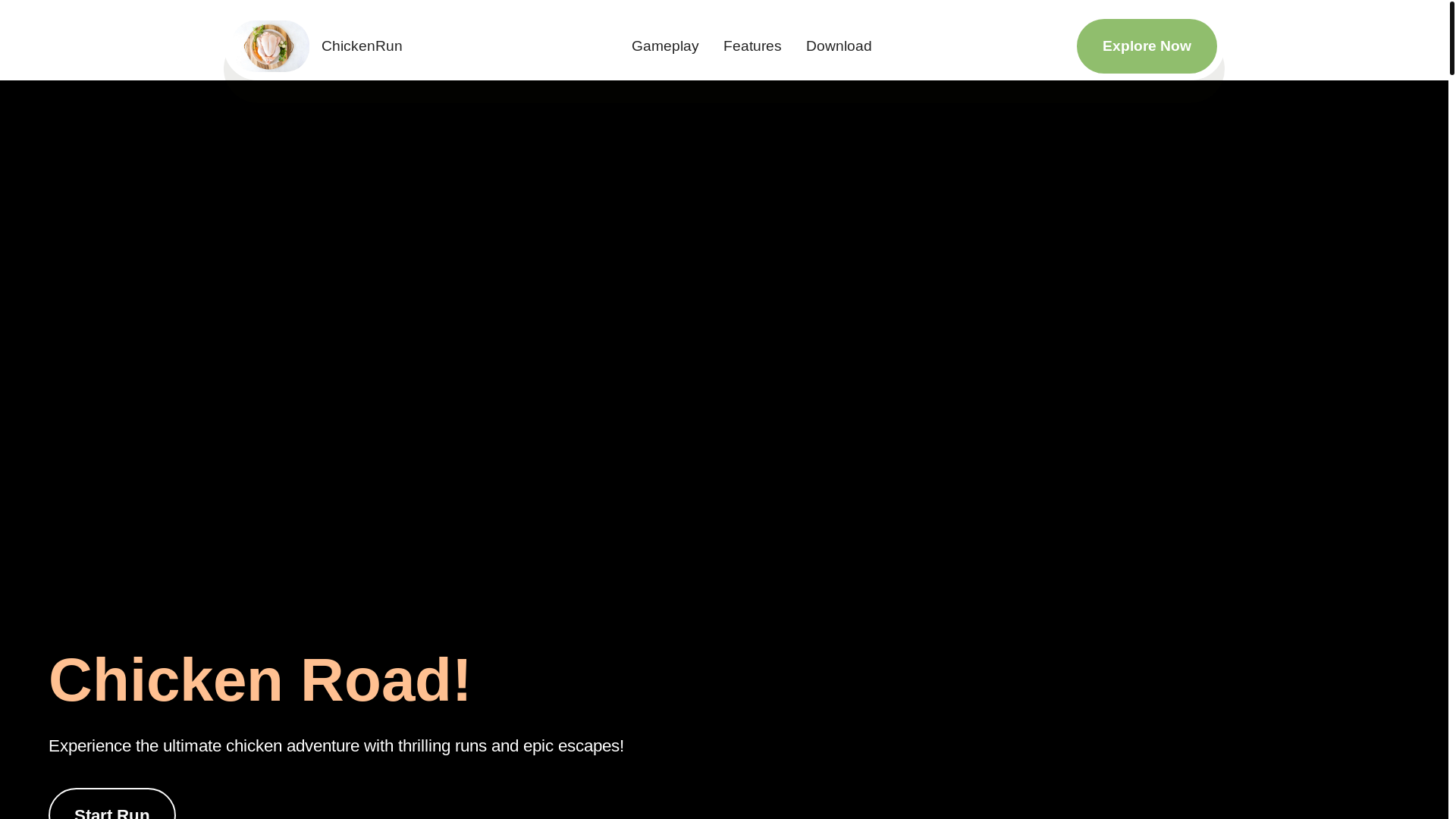 website screenshot of https://chickenroadkbu.pro/