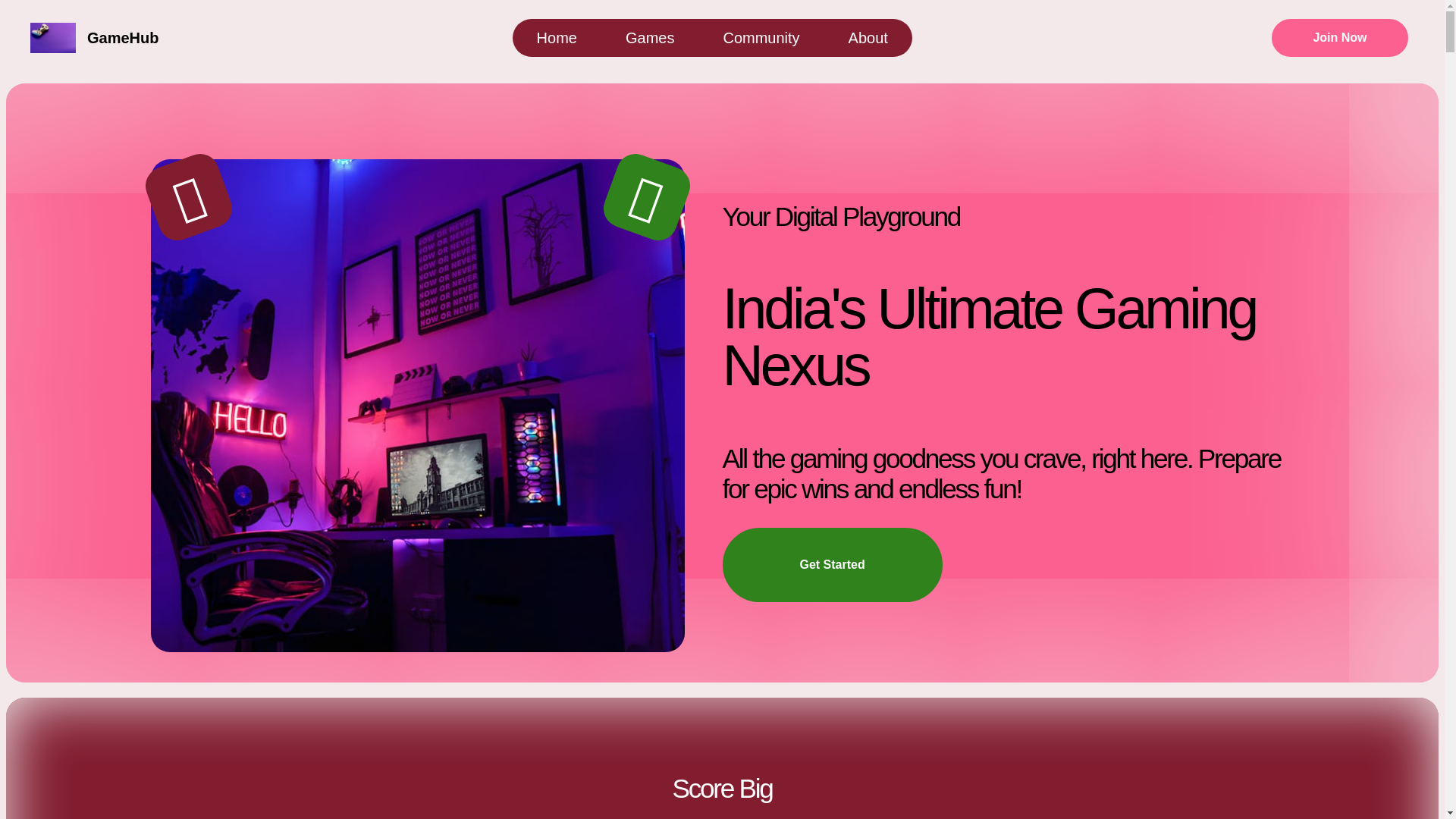 website screenshot of https://gameladigrw.com/