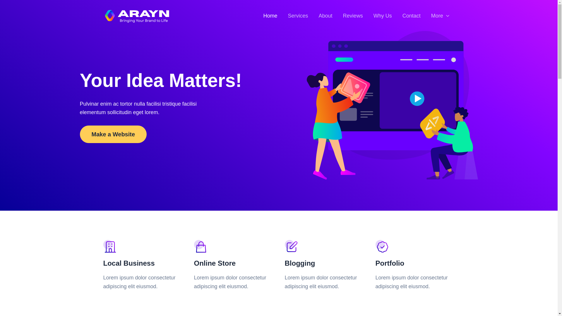 website screenshot of https://otech.pk/