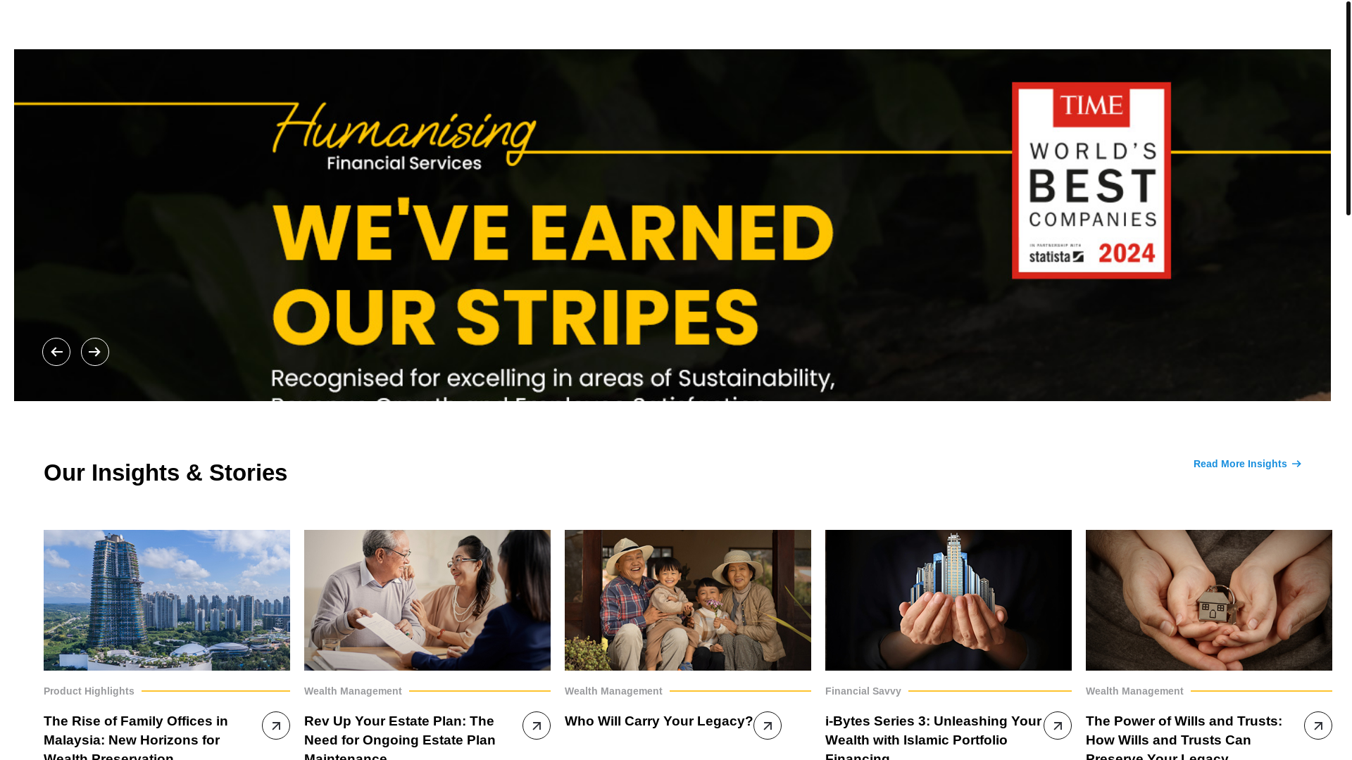 website screenshot of https://maybank.com