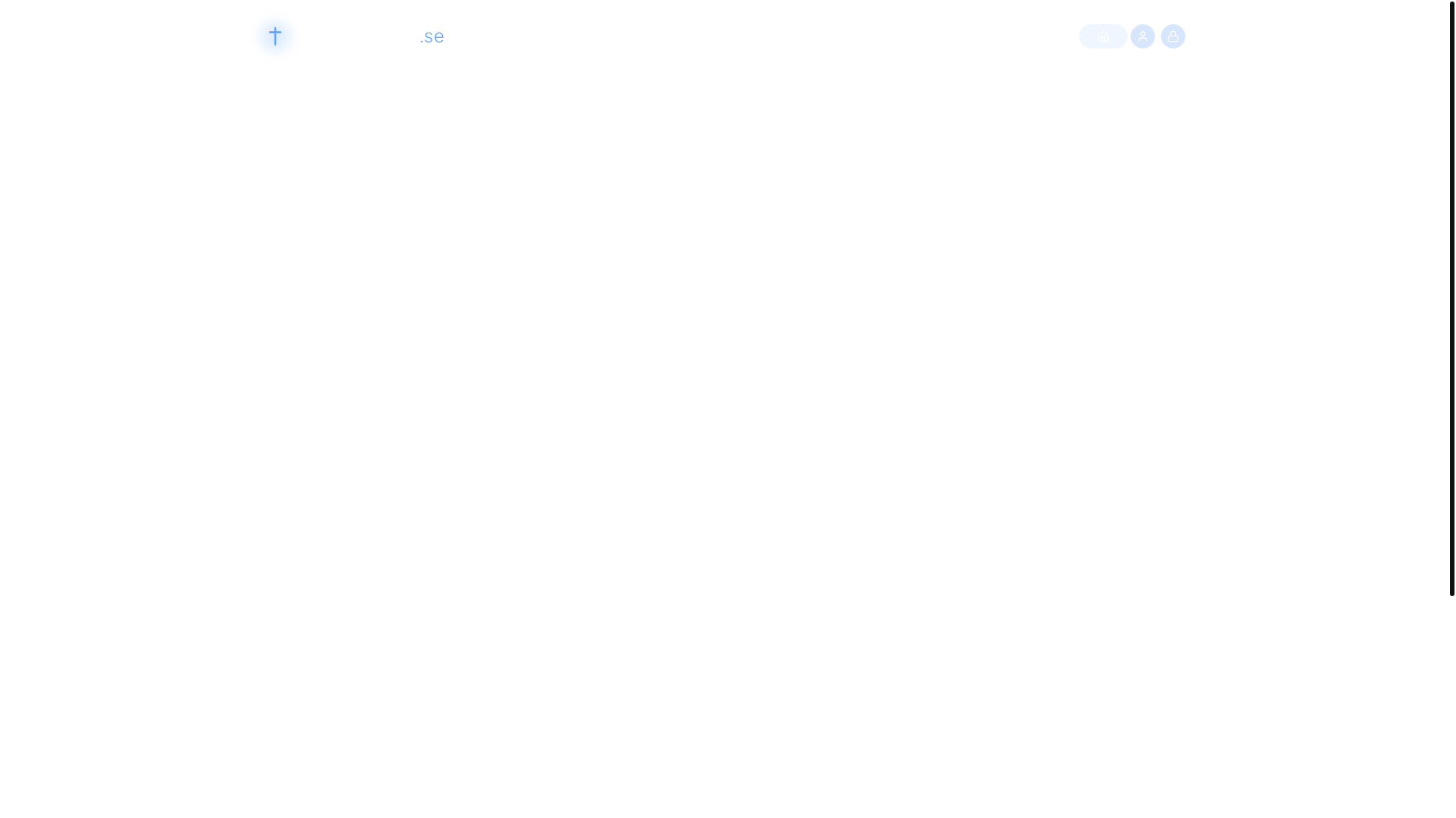 website screenshot of https://baptistskolan.se/