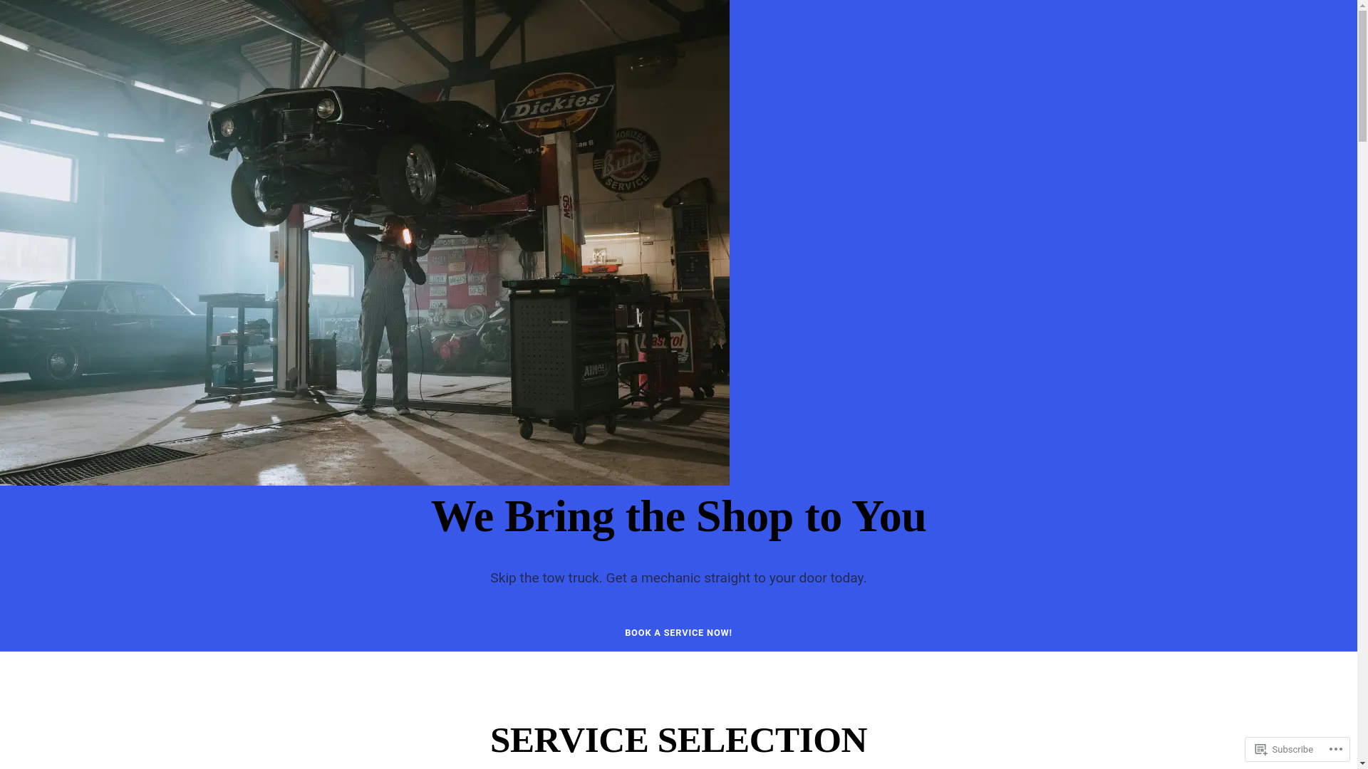 website screenshot of https://jemobilemechanic.com/