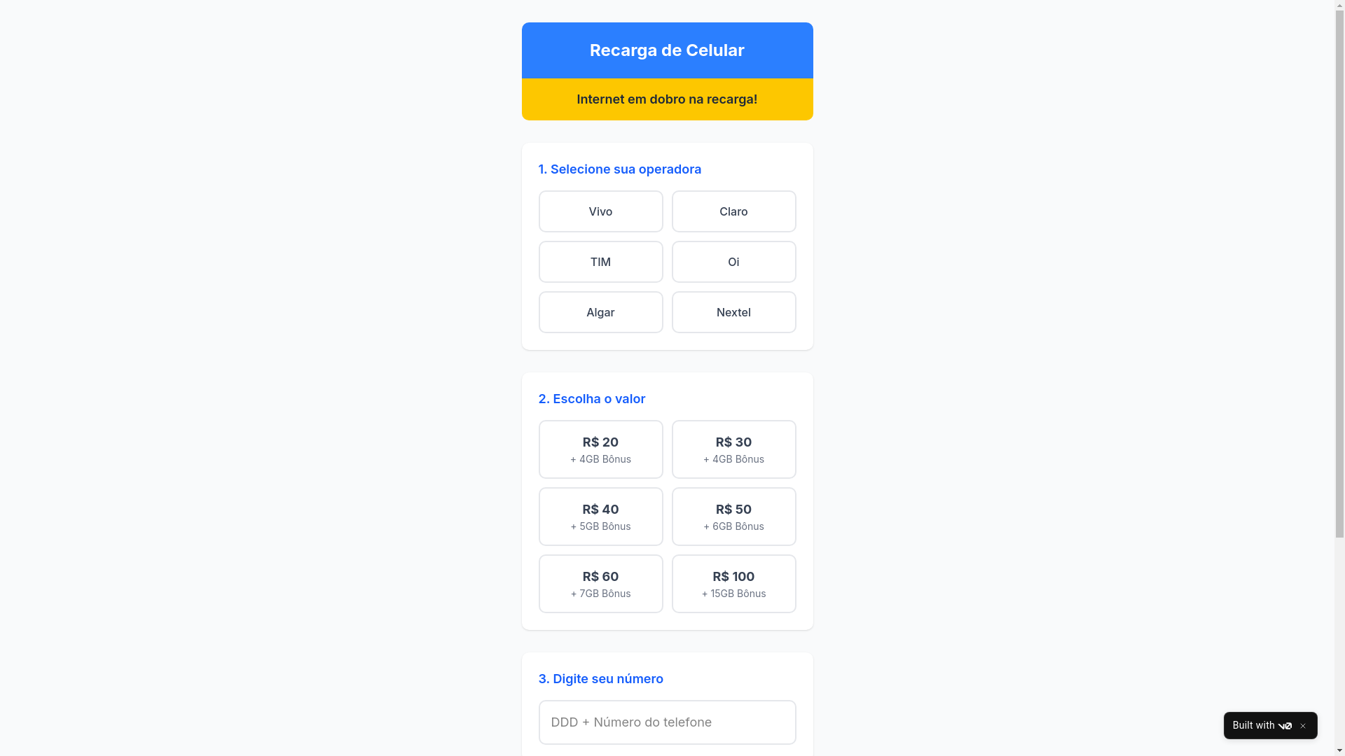 website screenshot of https://recargaarapida.kz/
