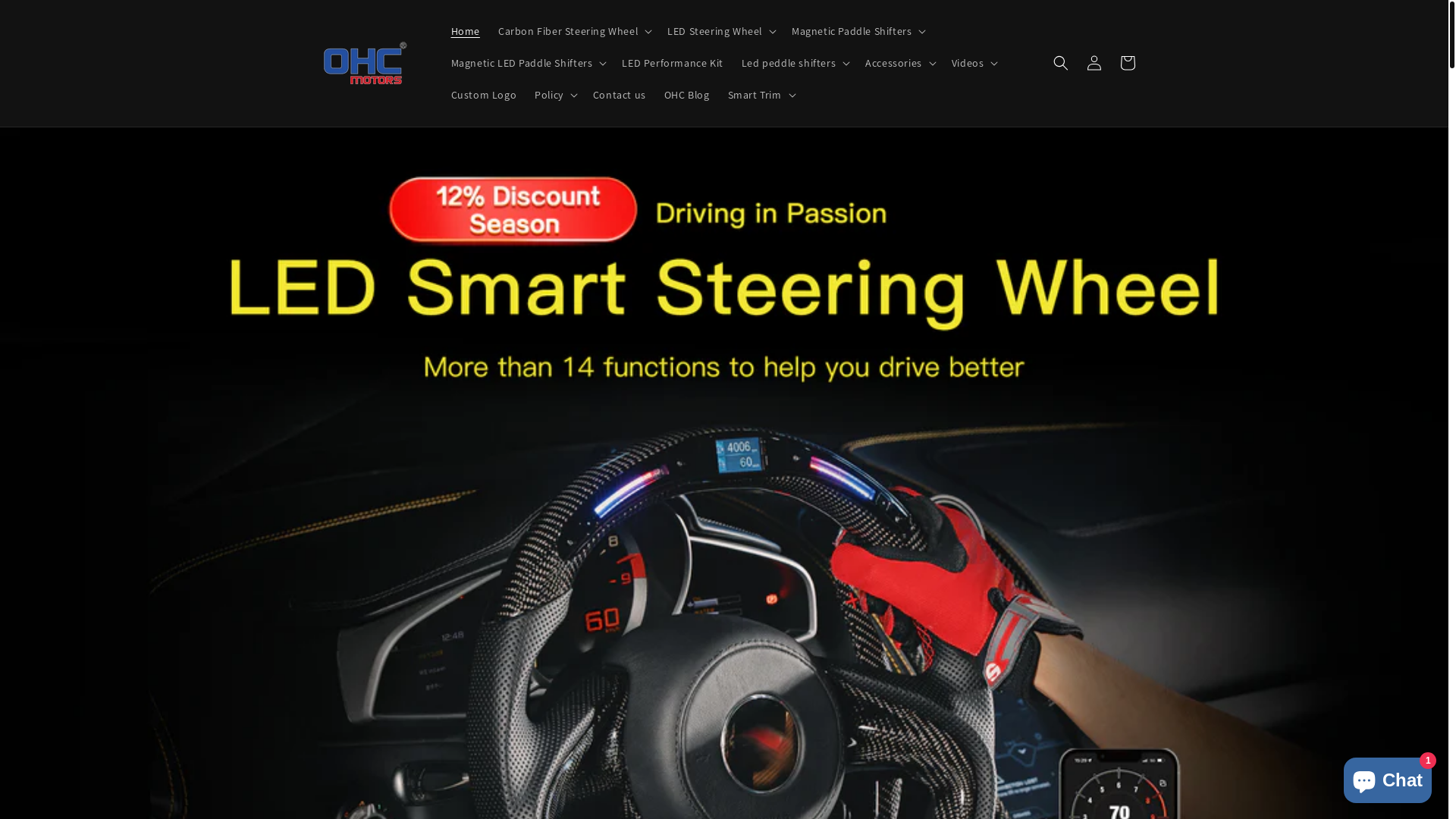 website screenshot of https://magneticpaddleshifter.com/