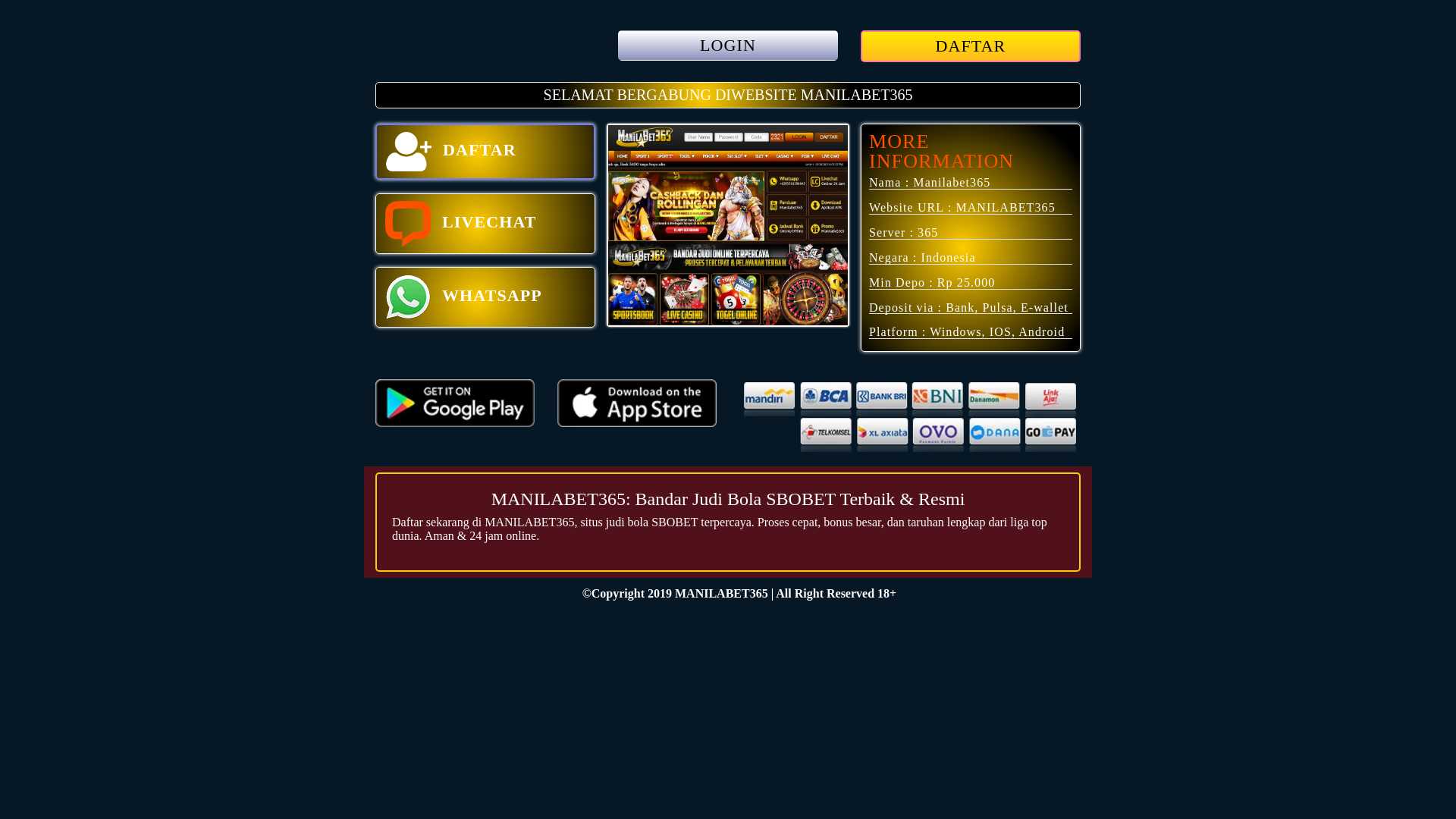 website screenshot of https://manilaterbaik.pages.dev/