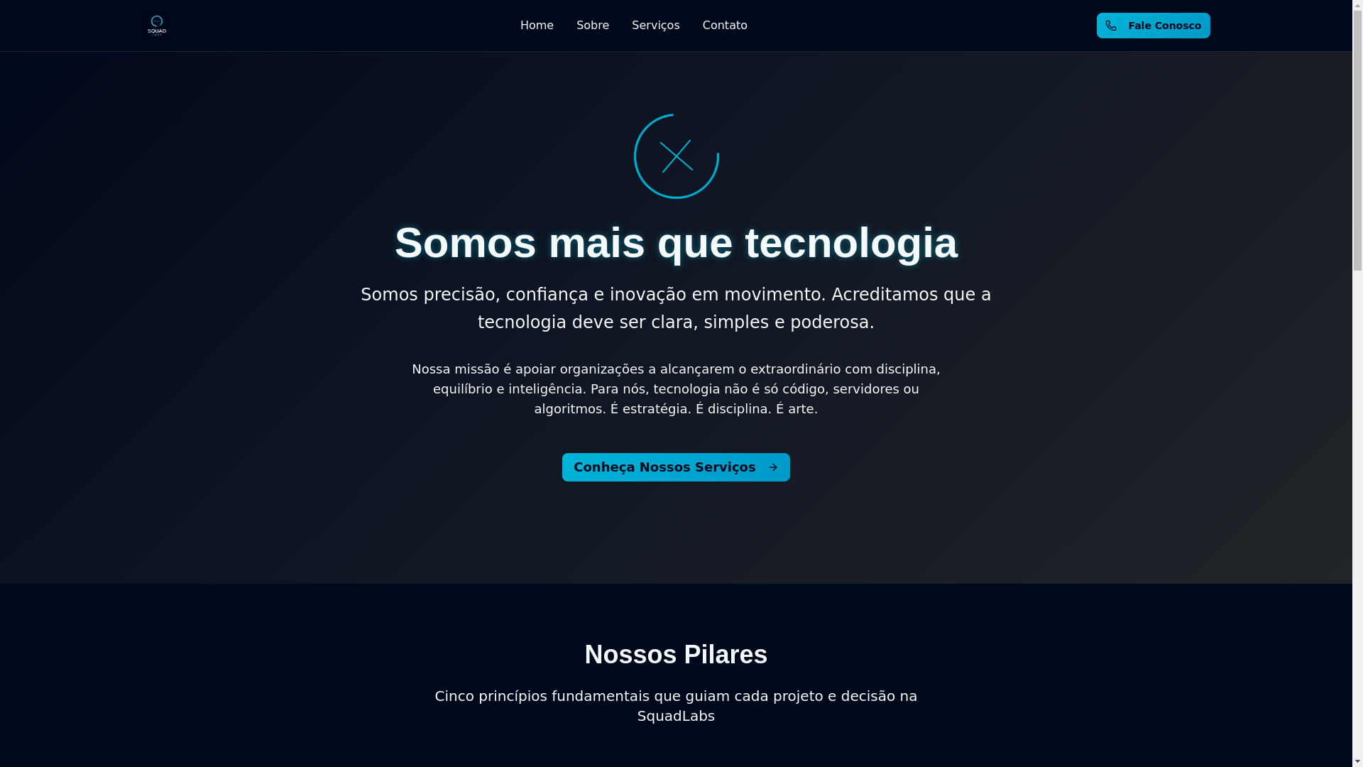 website screenshot of https://squadlabs.com.br/