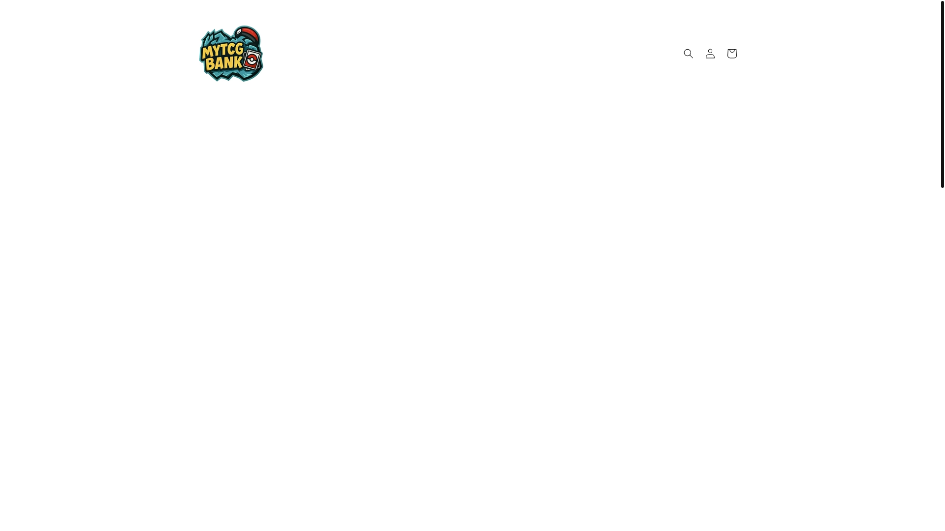 website screenshot of https://mytcgbank.com/