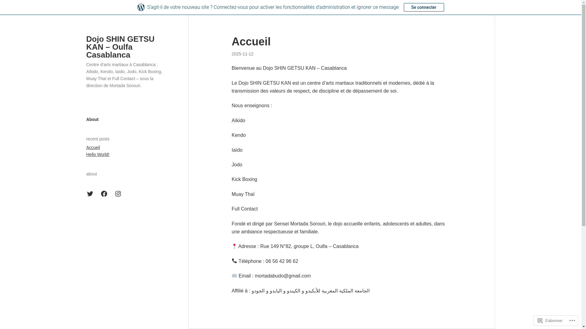 website screenshot of https://shingetsukan.blog/