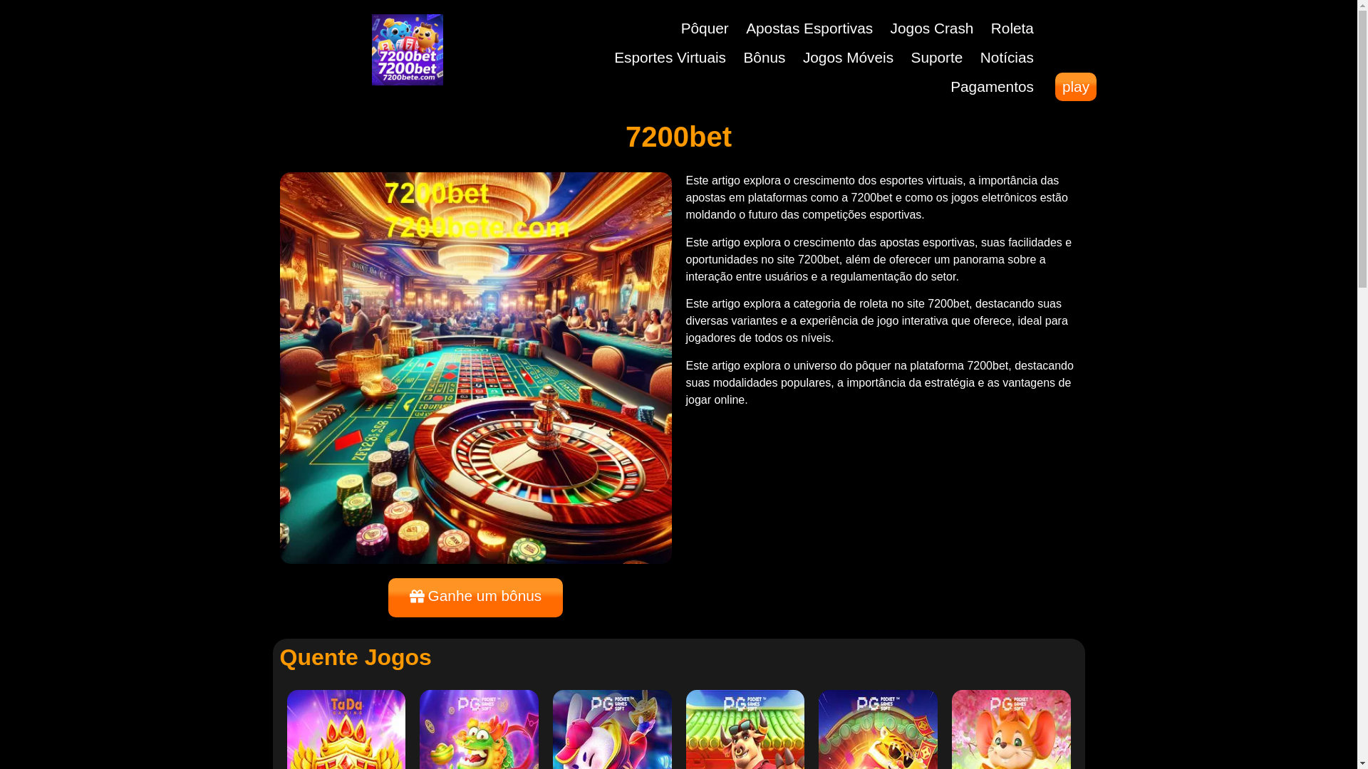website screenshot of https://7200bete.com/