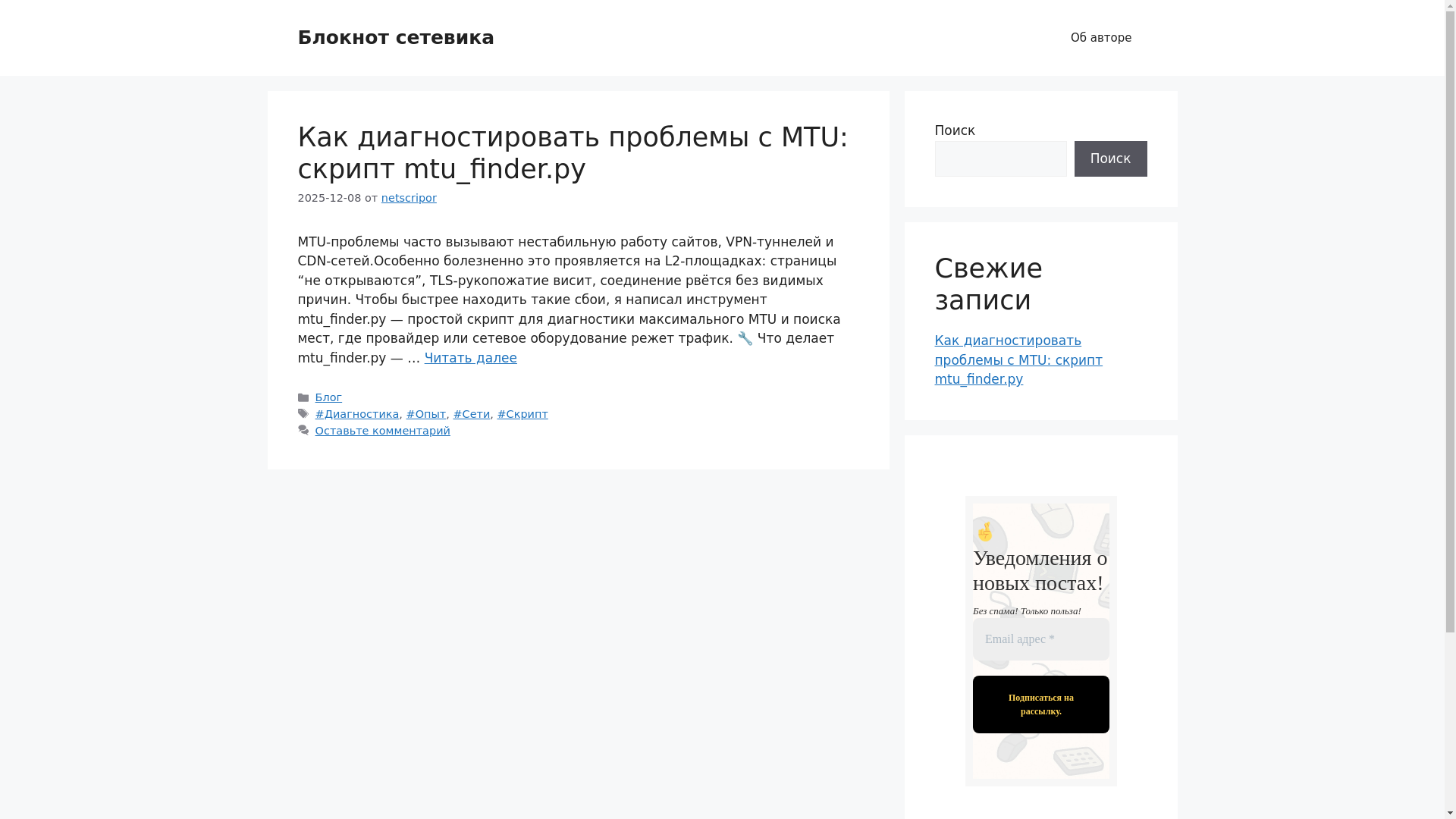 website screenshot of https://netscripor.ru/
