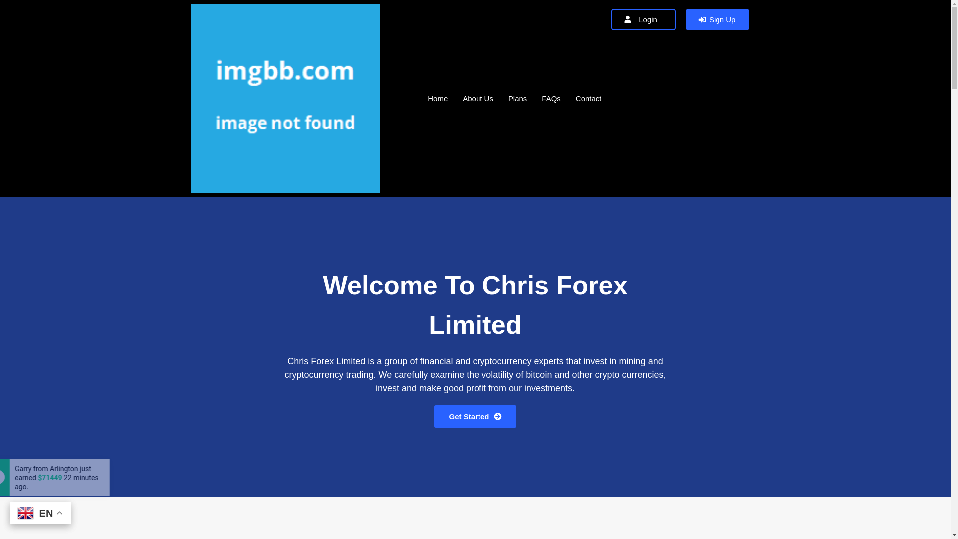 website screenshot of https://chrflimited.pro/