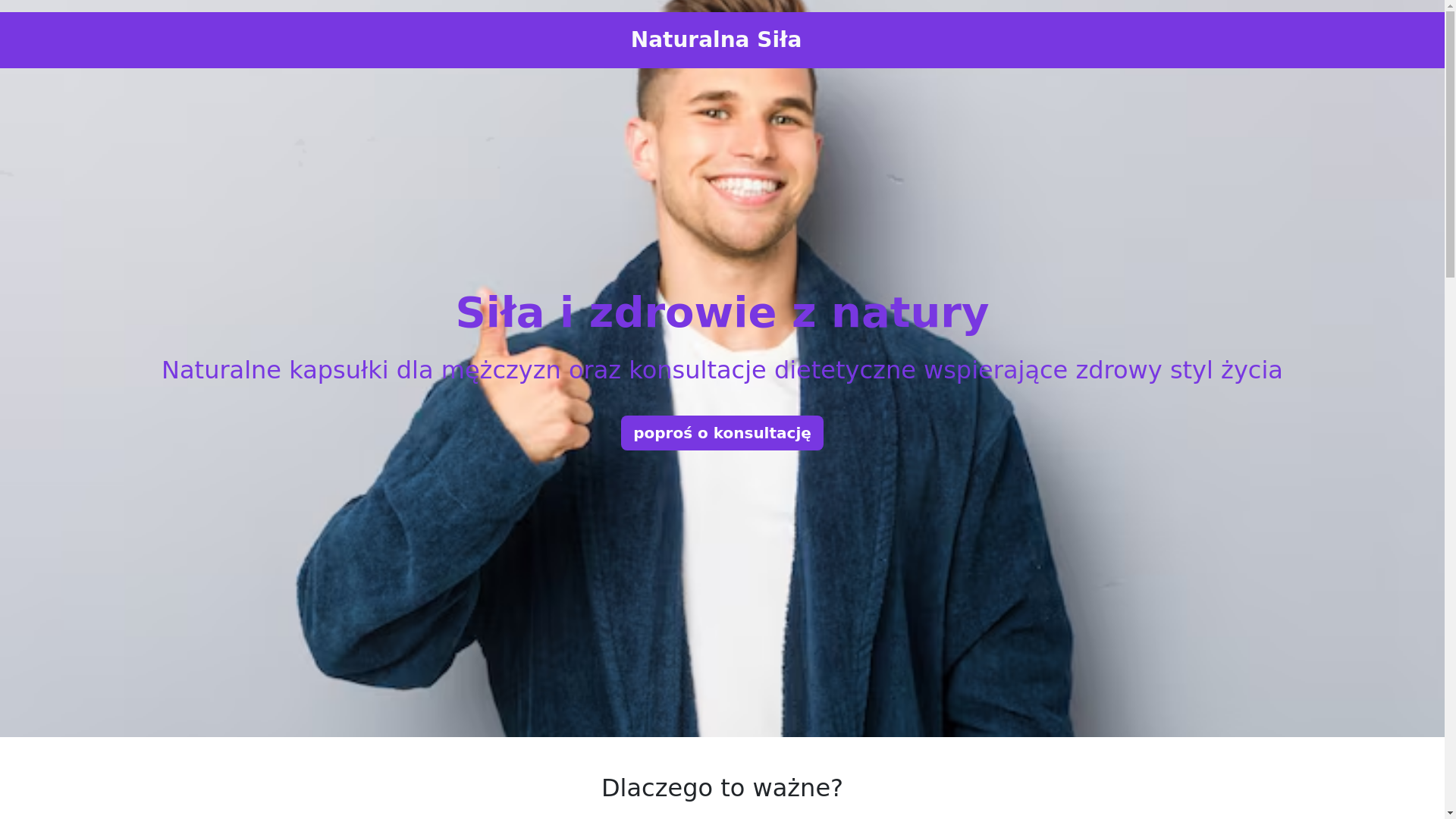 website screenshot of https://naturalnasilaa.info/
