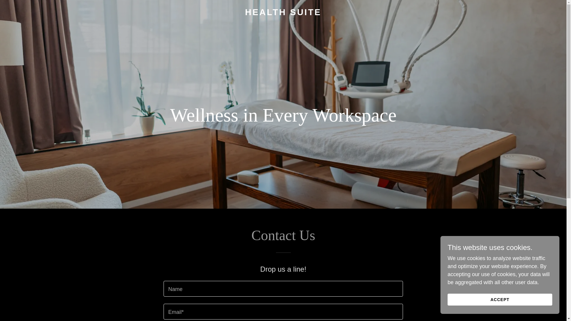 website screenshot of https://healthsuite.space/