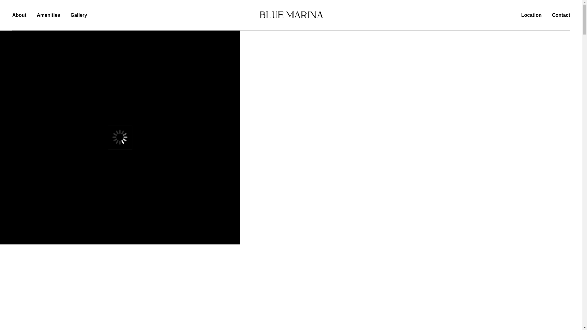 website screenshot of https://bluemarinaresidence.com/